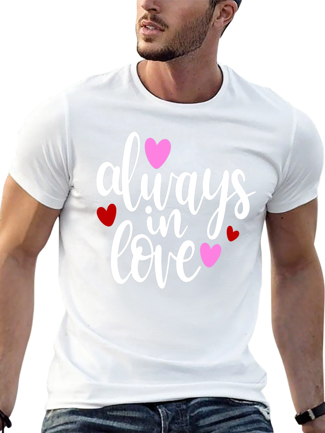 Always in Love Graphic Tee - Valentines Day Gift