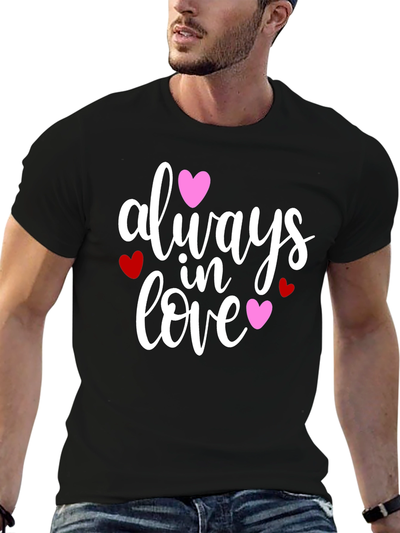 Always in Love Graphic Tee - Valentines Day Gift