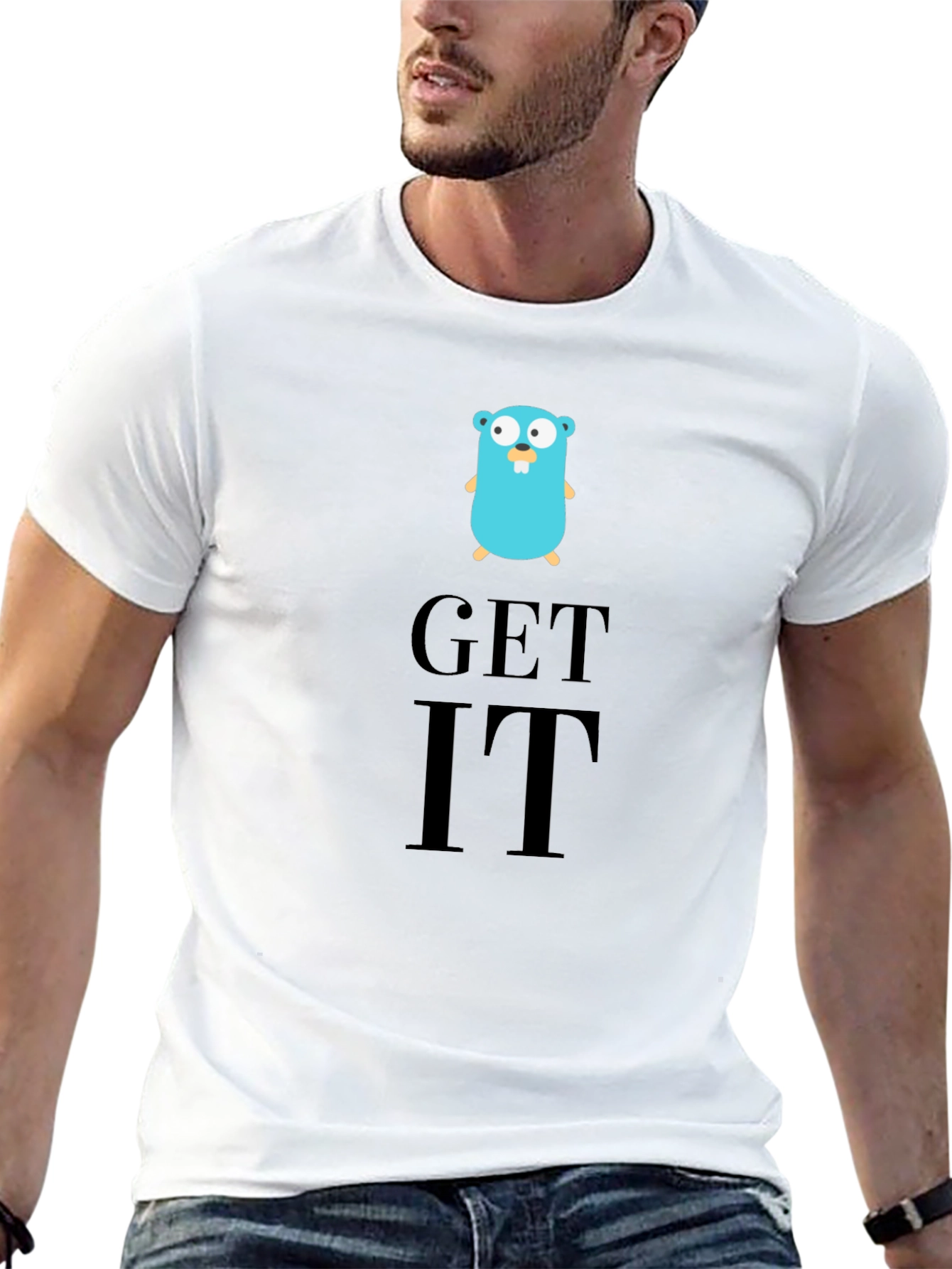 Get It Go Gopher T-Shirt - Black