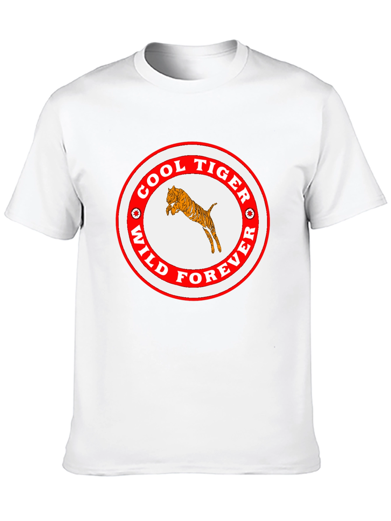 Cool Tiger Wild Forever Graphic Tee