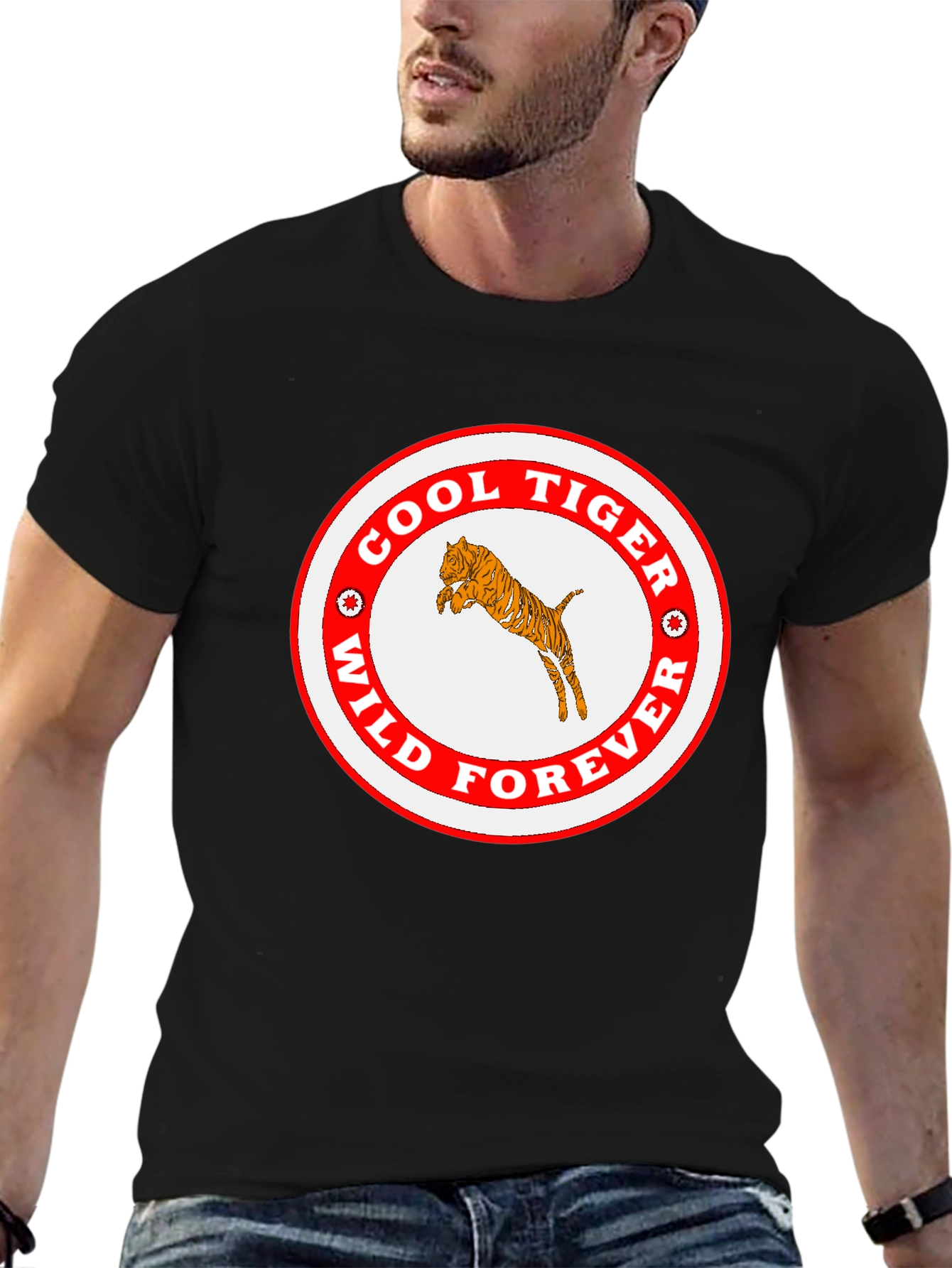 Cool Tiger Wild Forever Graphic Tee