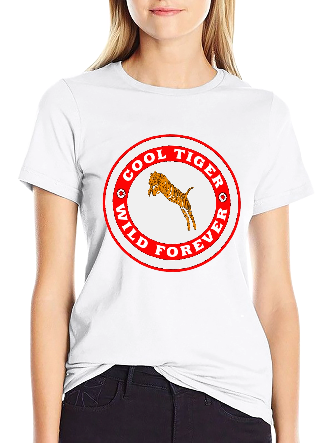 Cool Tiger Wild Forever Graphic Tee
