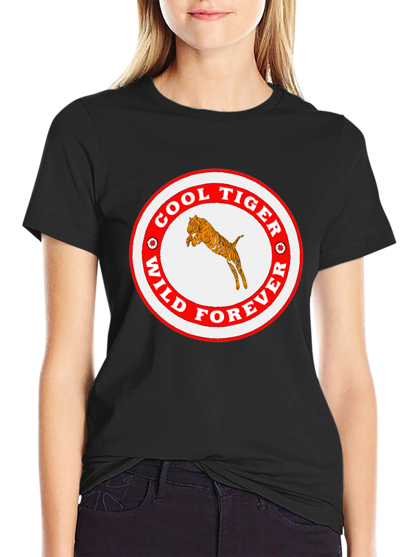 Cool Tiger Wild Forever Graphic Tee