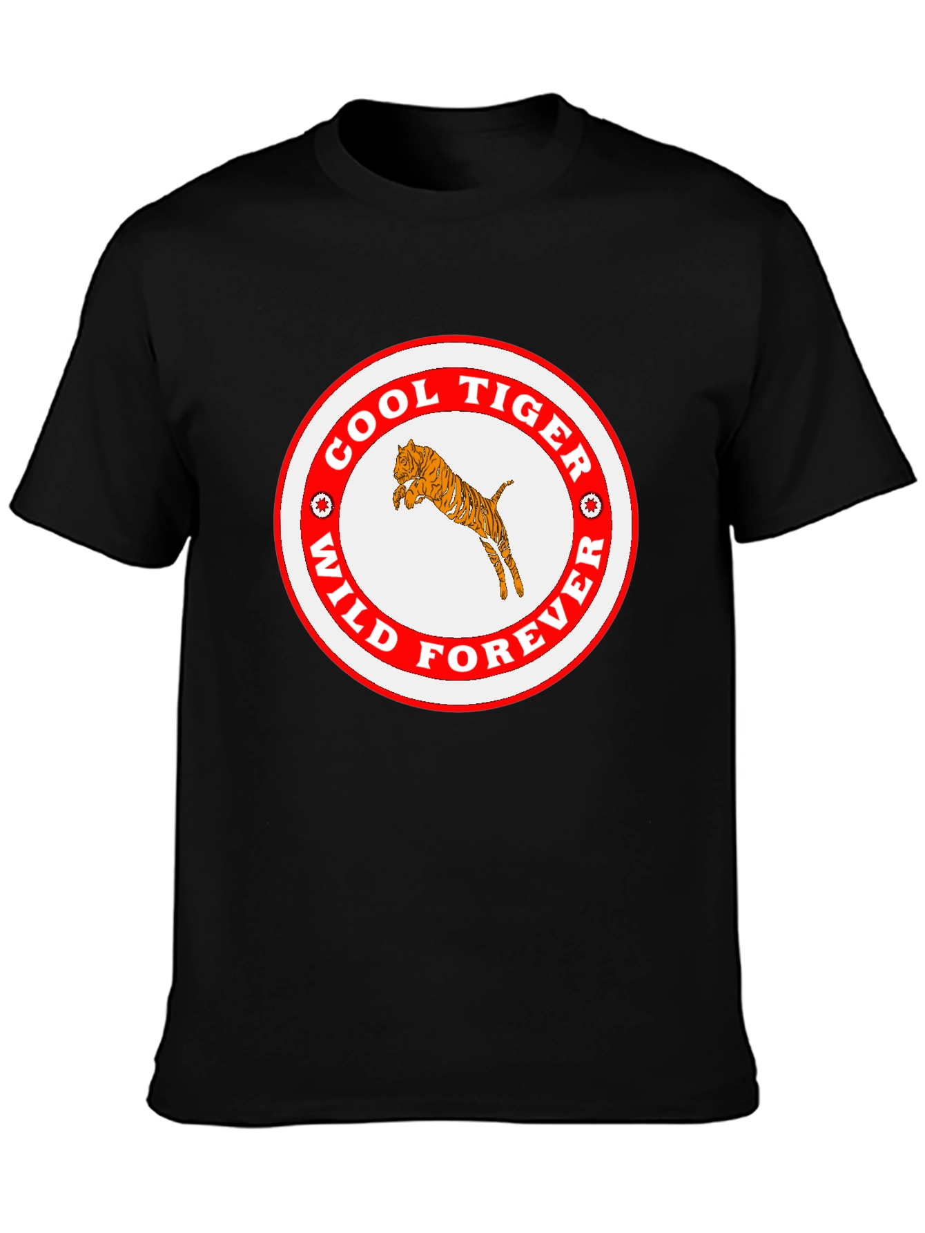 Cool Tiger Wild Forever Graphic Tee