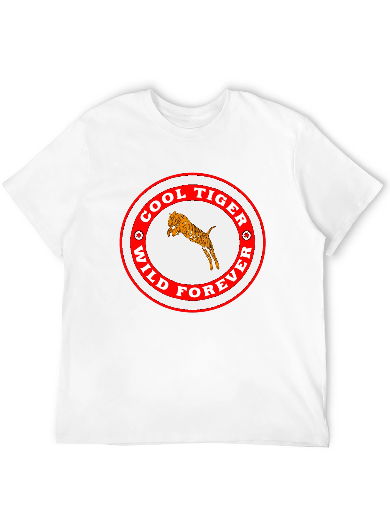 Cool Tiger Wild Forever Graphic Tee