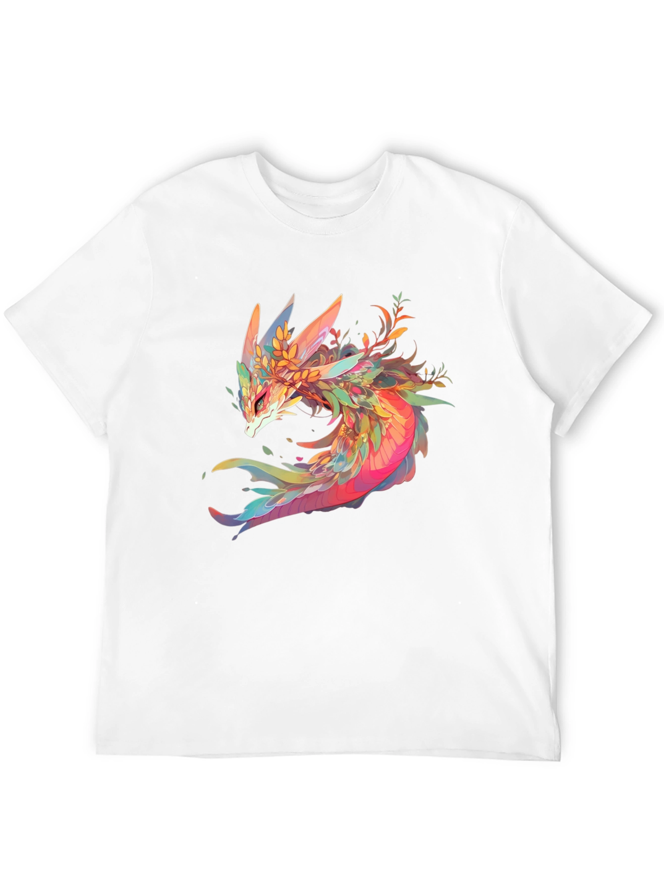Dragon Graphic T-Shirt - Fantasy Art Tee