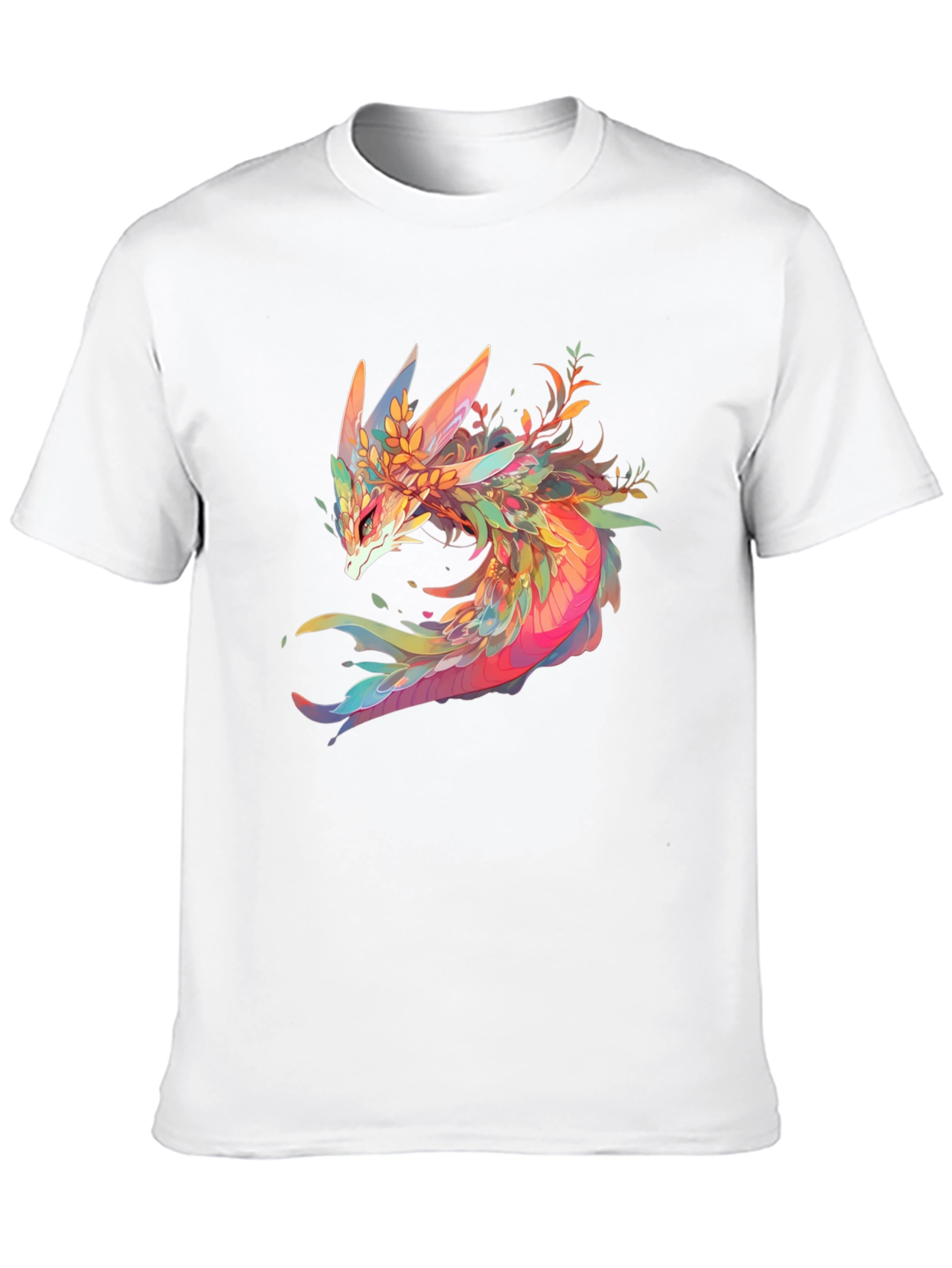 Dragon Graphic T-Shirt - Fantasy Art Tee