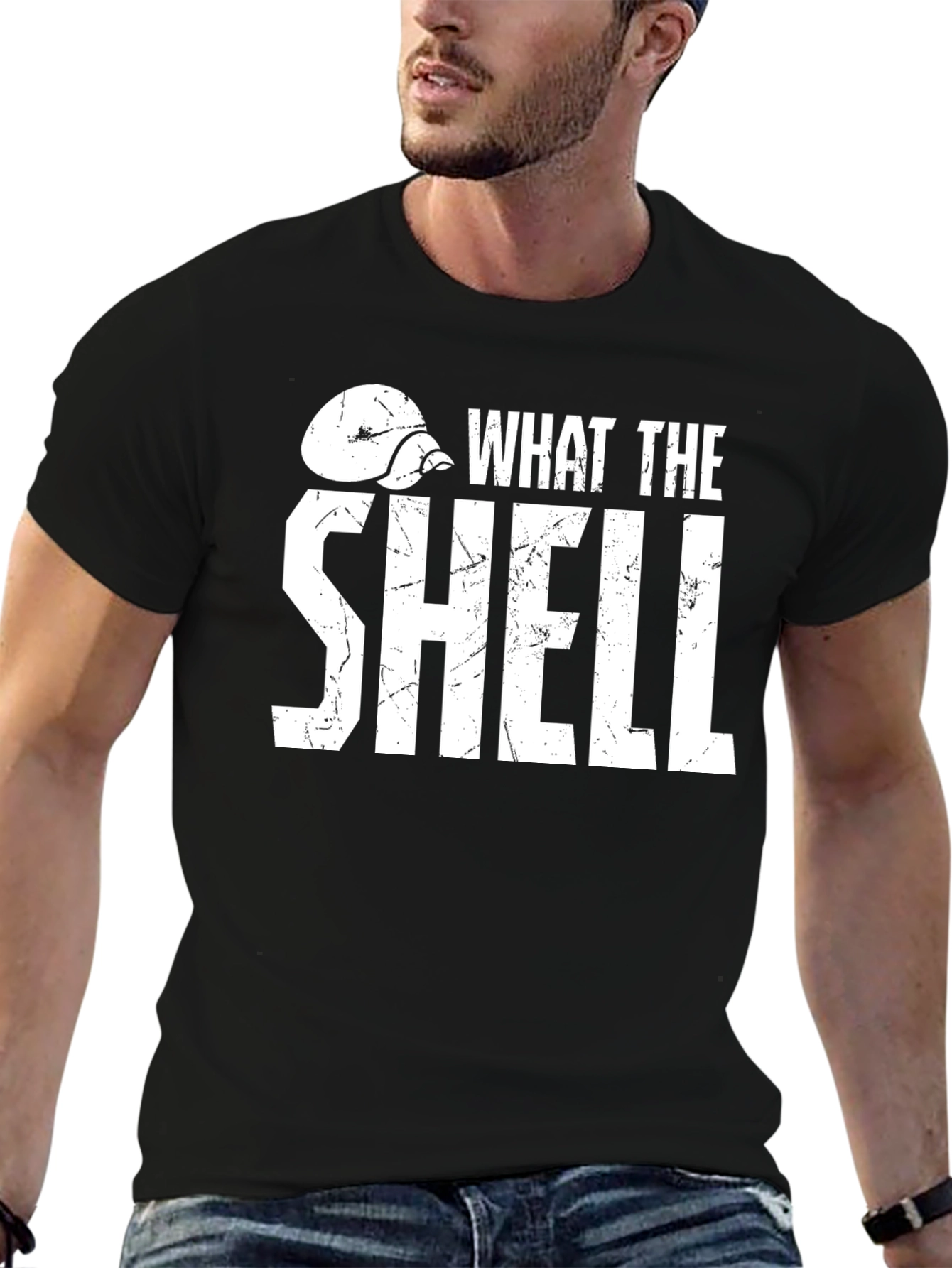 What the Shell Graphic T-Shirt - Funny Novelty Tee