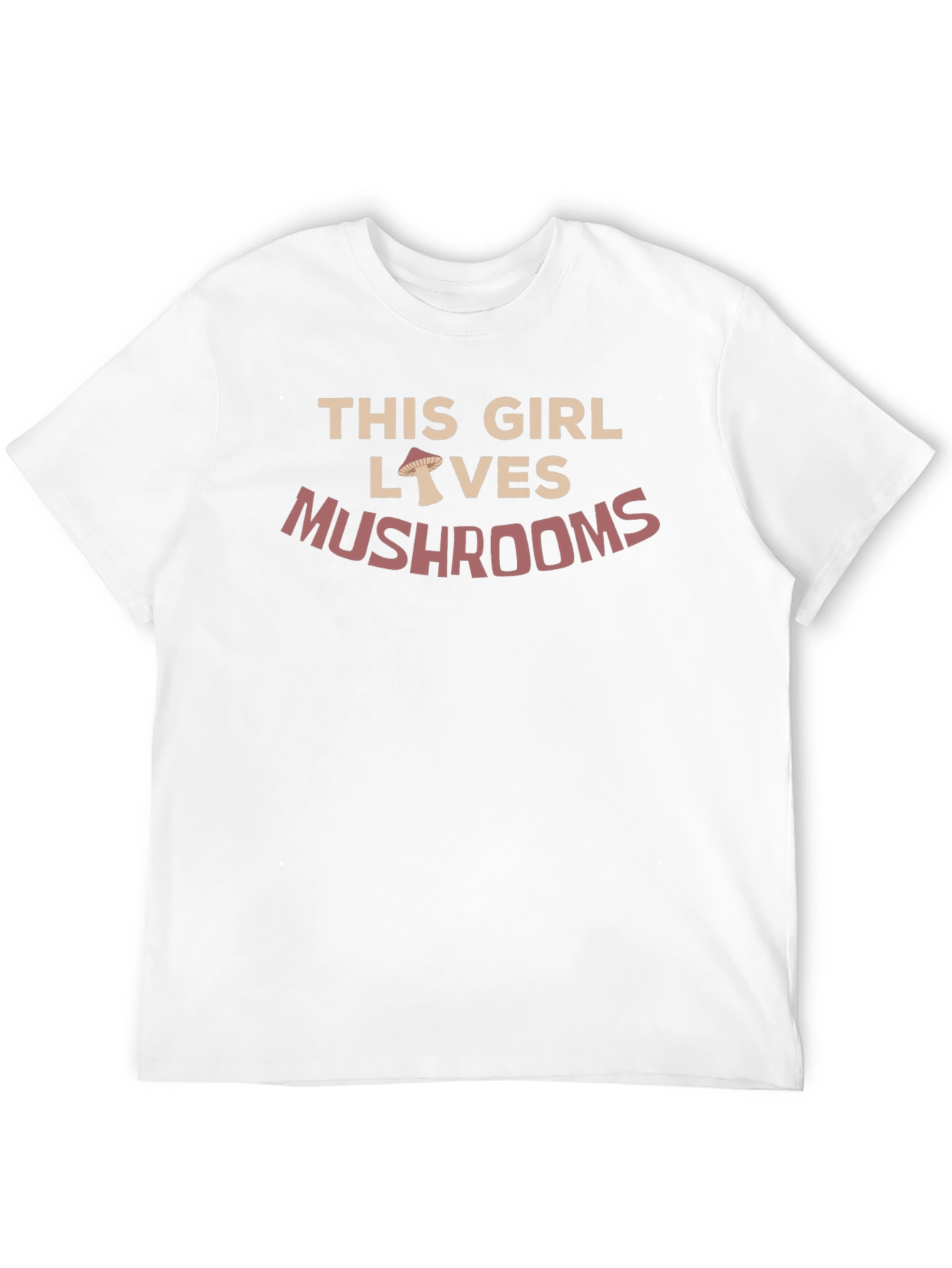 This Girl Loves Mushrooms T-Shirt