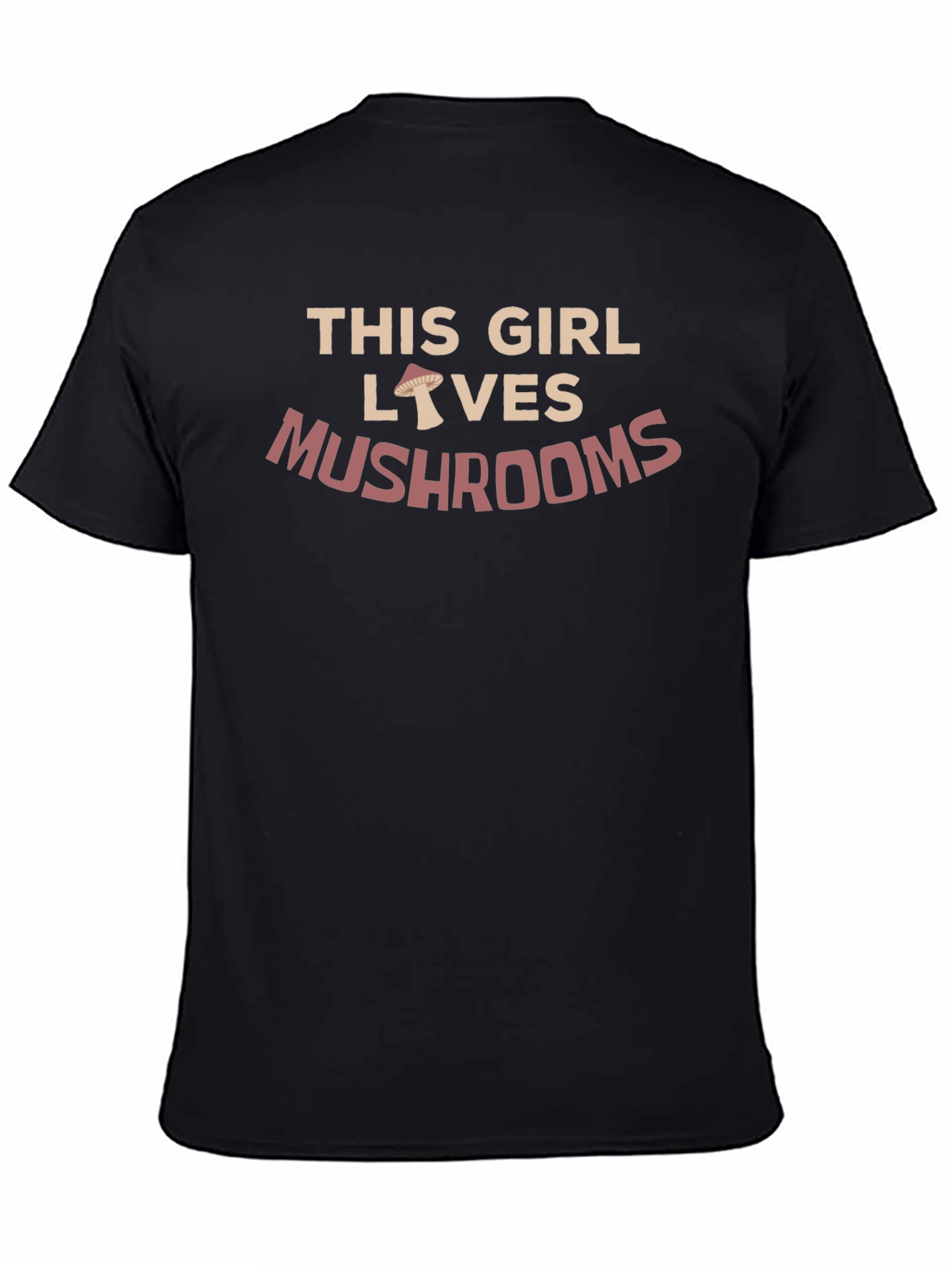 This Girl Loves Mushrooms T-Shirt