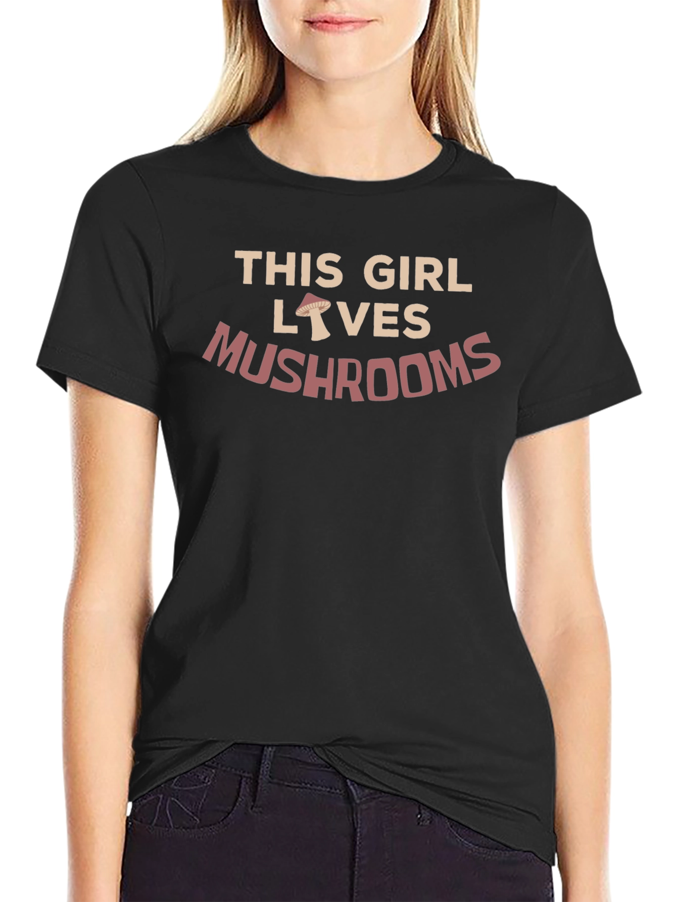 This Girl Loves Mushrooms T-Shirt