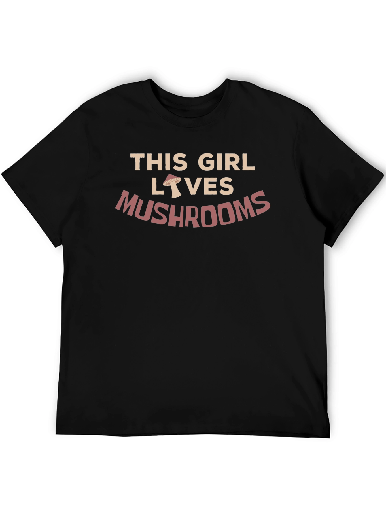 This Girl Loves Mushrooms T-Shirt