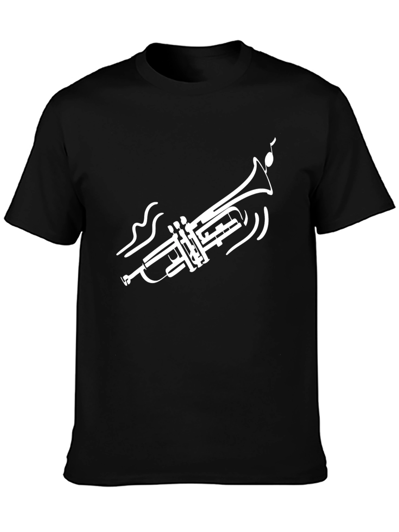 Trumpet Graphic T-Shirt - Musicians Style
