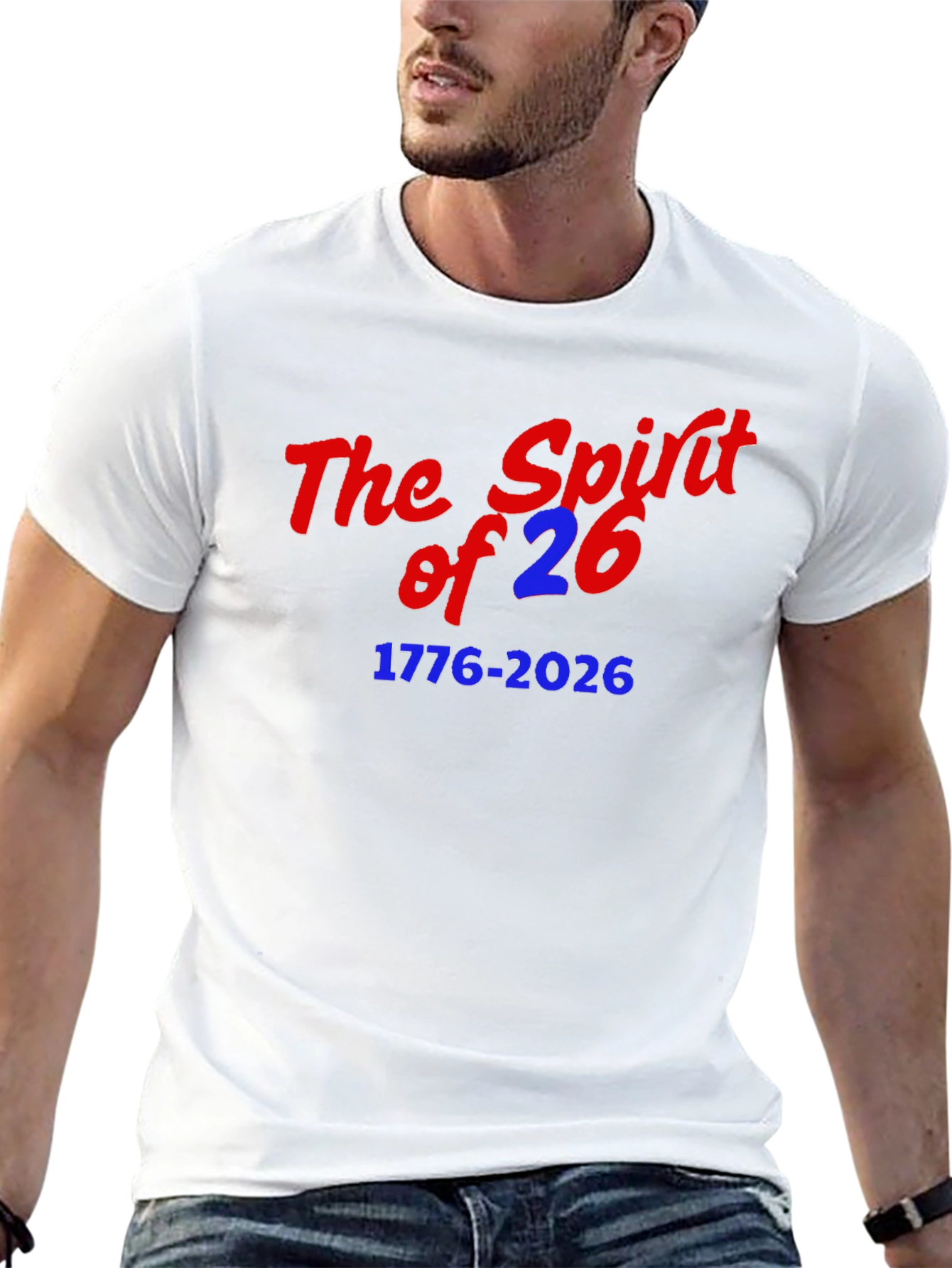 Spirit of 26 Tee - Patriotic Celebration