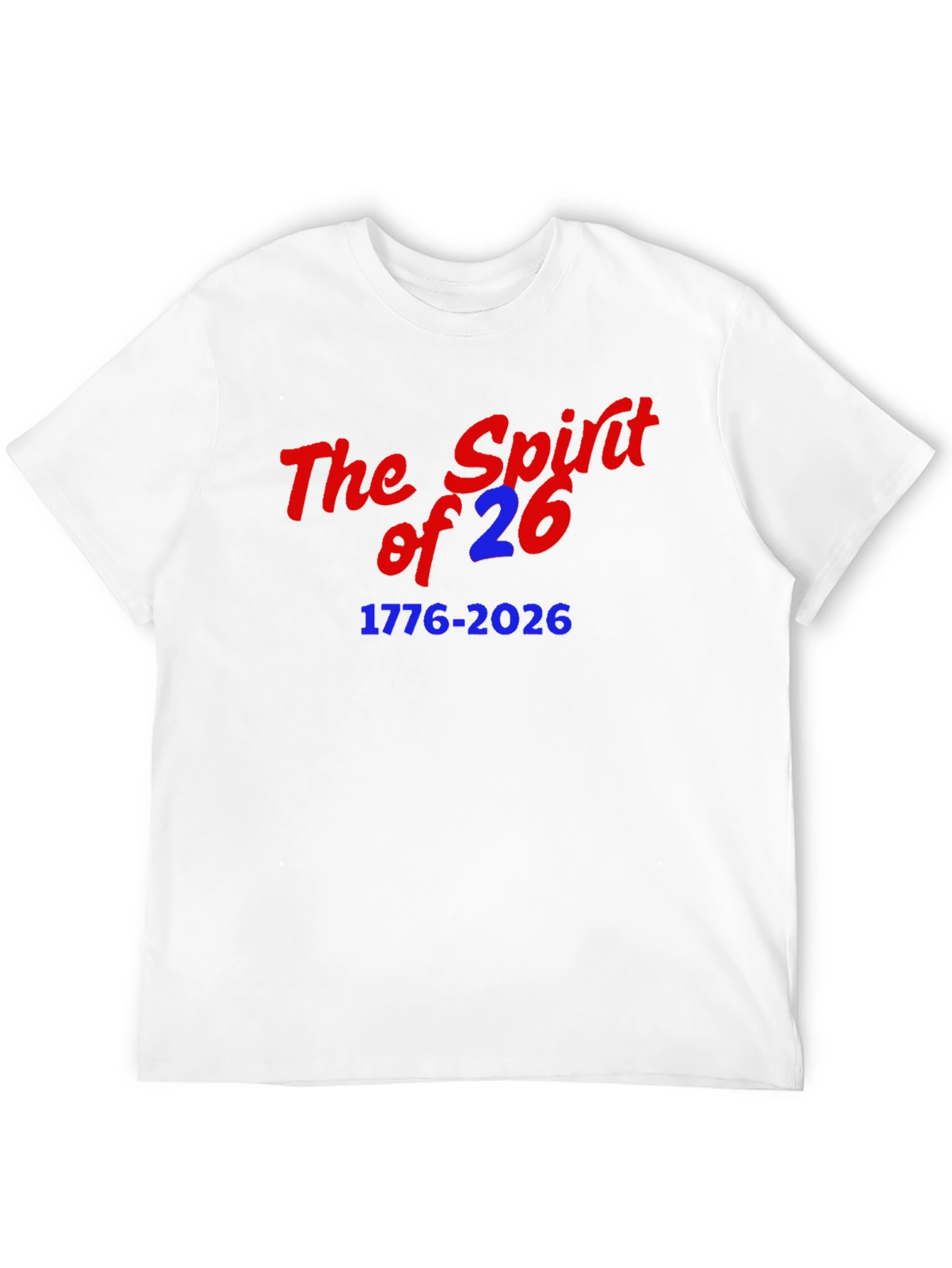 Spirit of 26 Tee - Patriotic Celebration