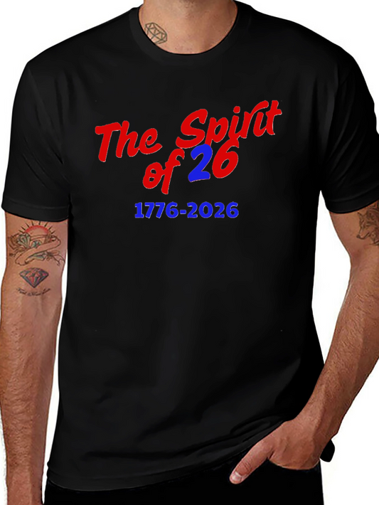 Spirit of 26 Tee - Patriotic Celebration
