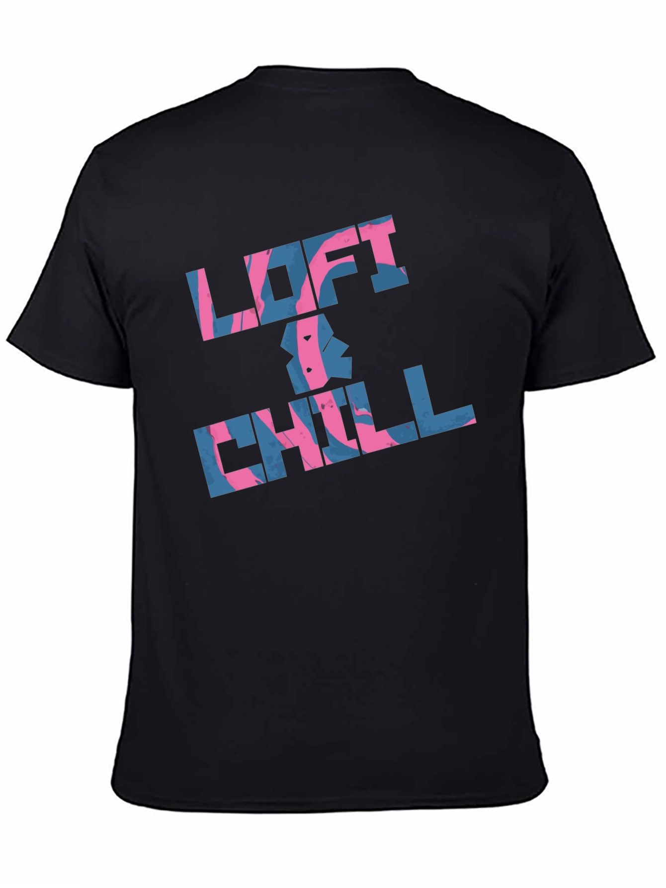 Loft & Chill Black Graphic Tee