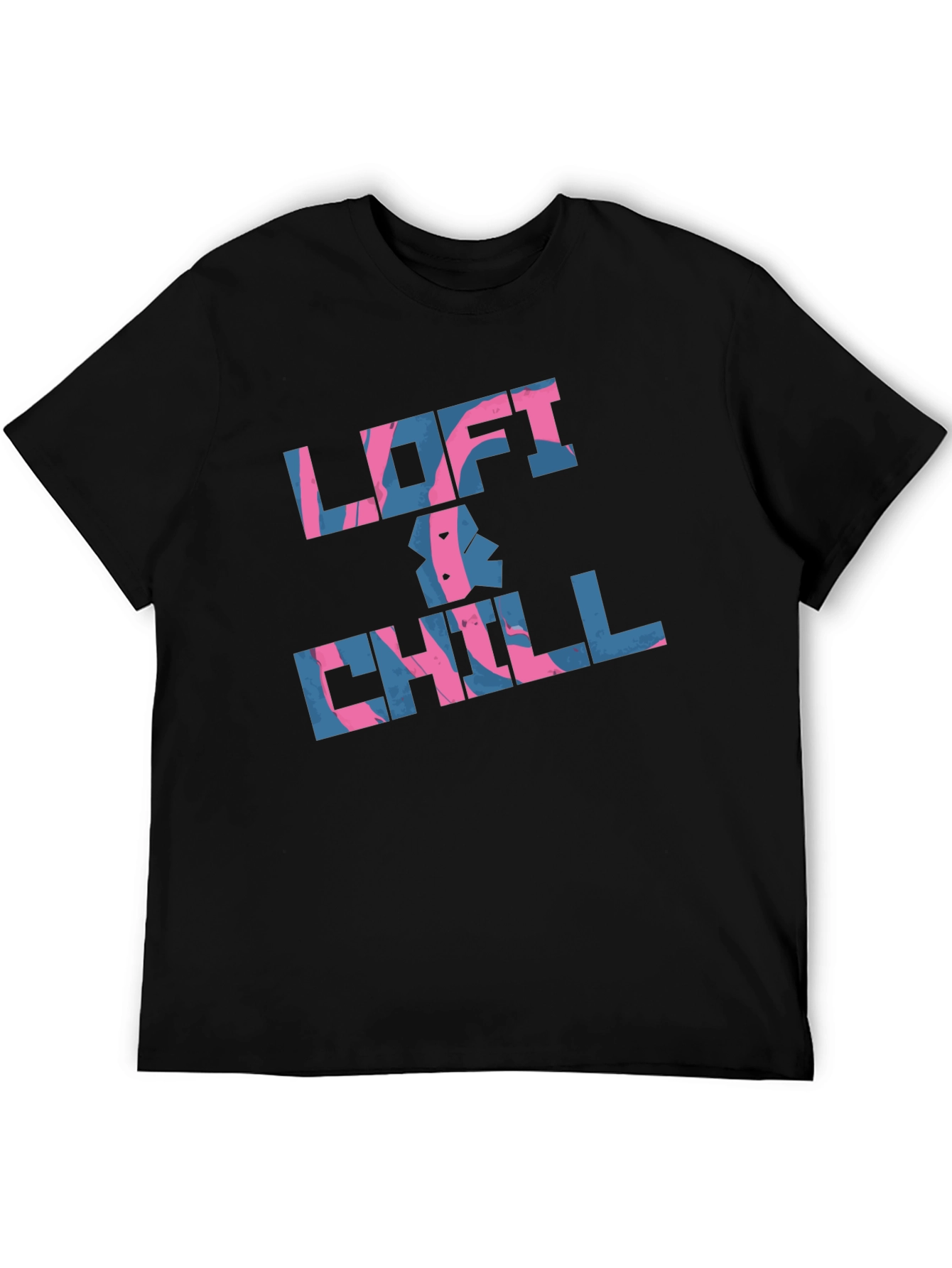 Loft & Chill Black Graphic Tee