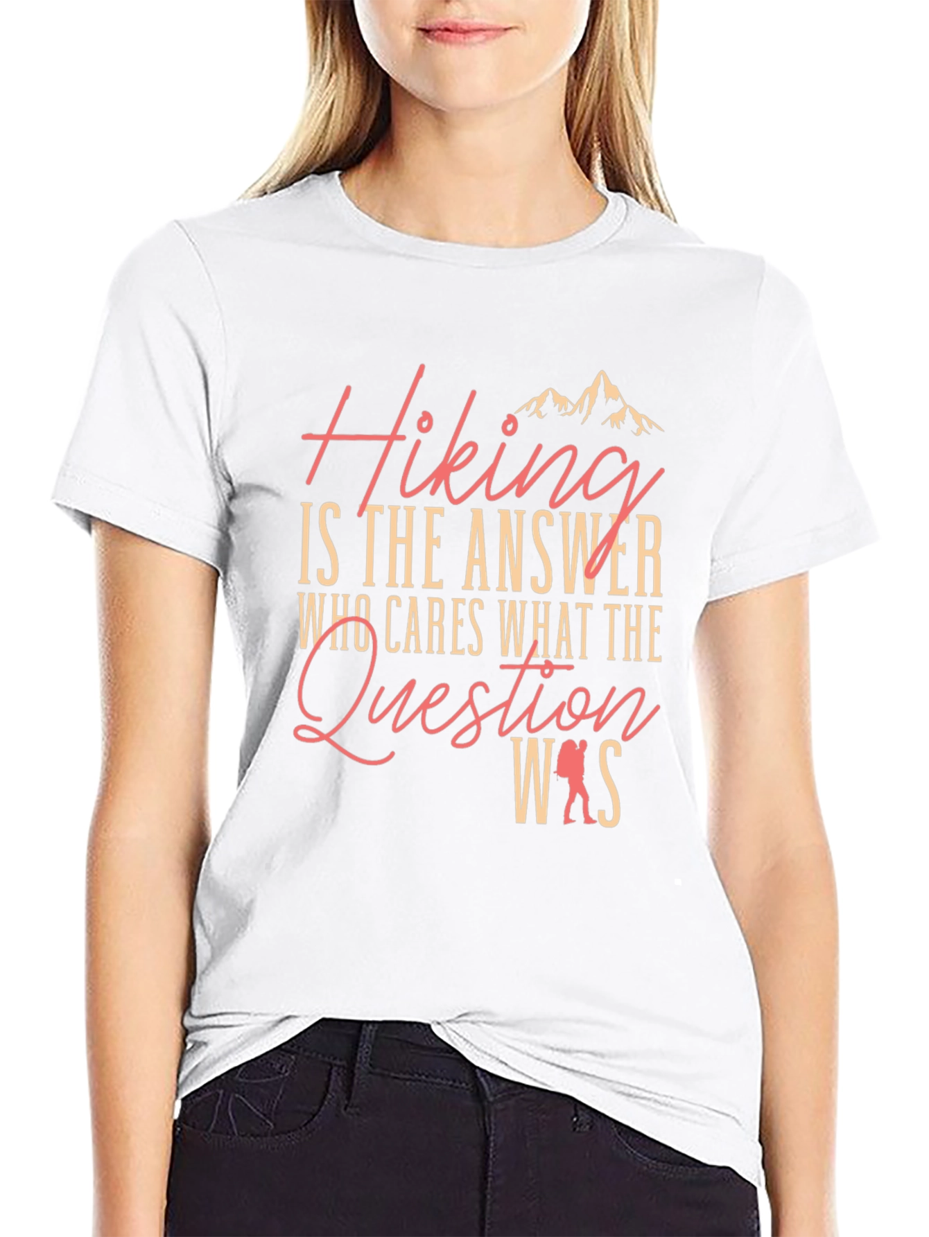 Hiking Answer T-Shirt - Mountain Lover Tee