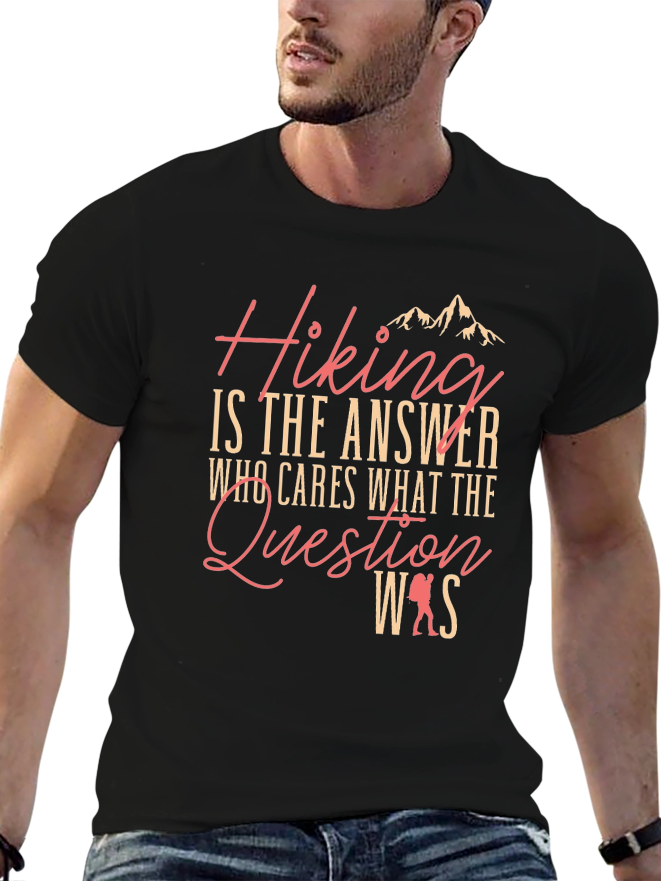 Hiking Answer T-Shirt - Mountain Lover Tee