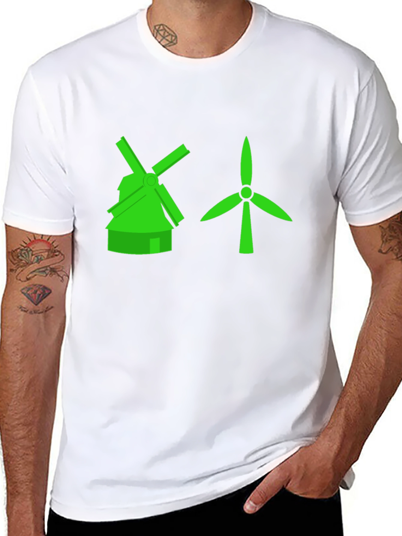 Eco-Friendly Windmill T-Shirt