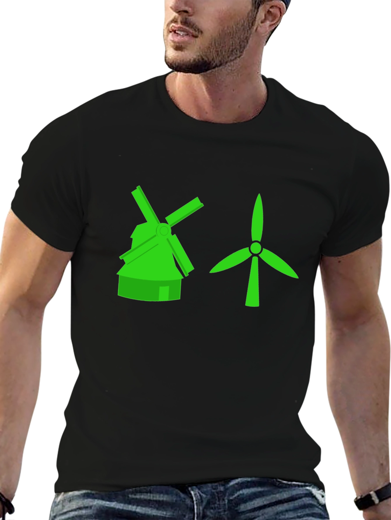 Eco-Friendly Windmill T-Shirt