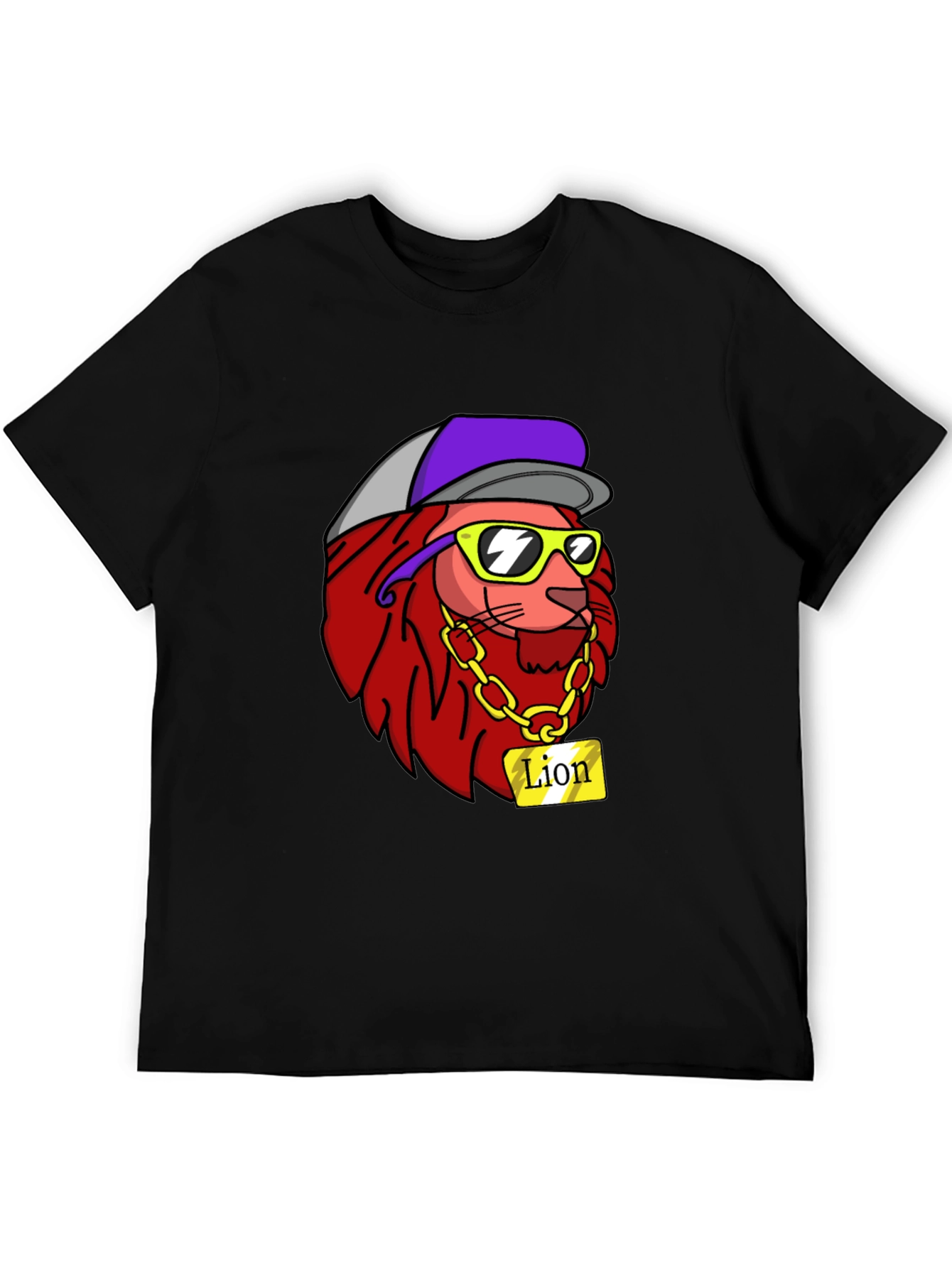 Cool Lion Graphic Tee - Streetwear Style