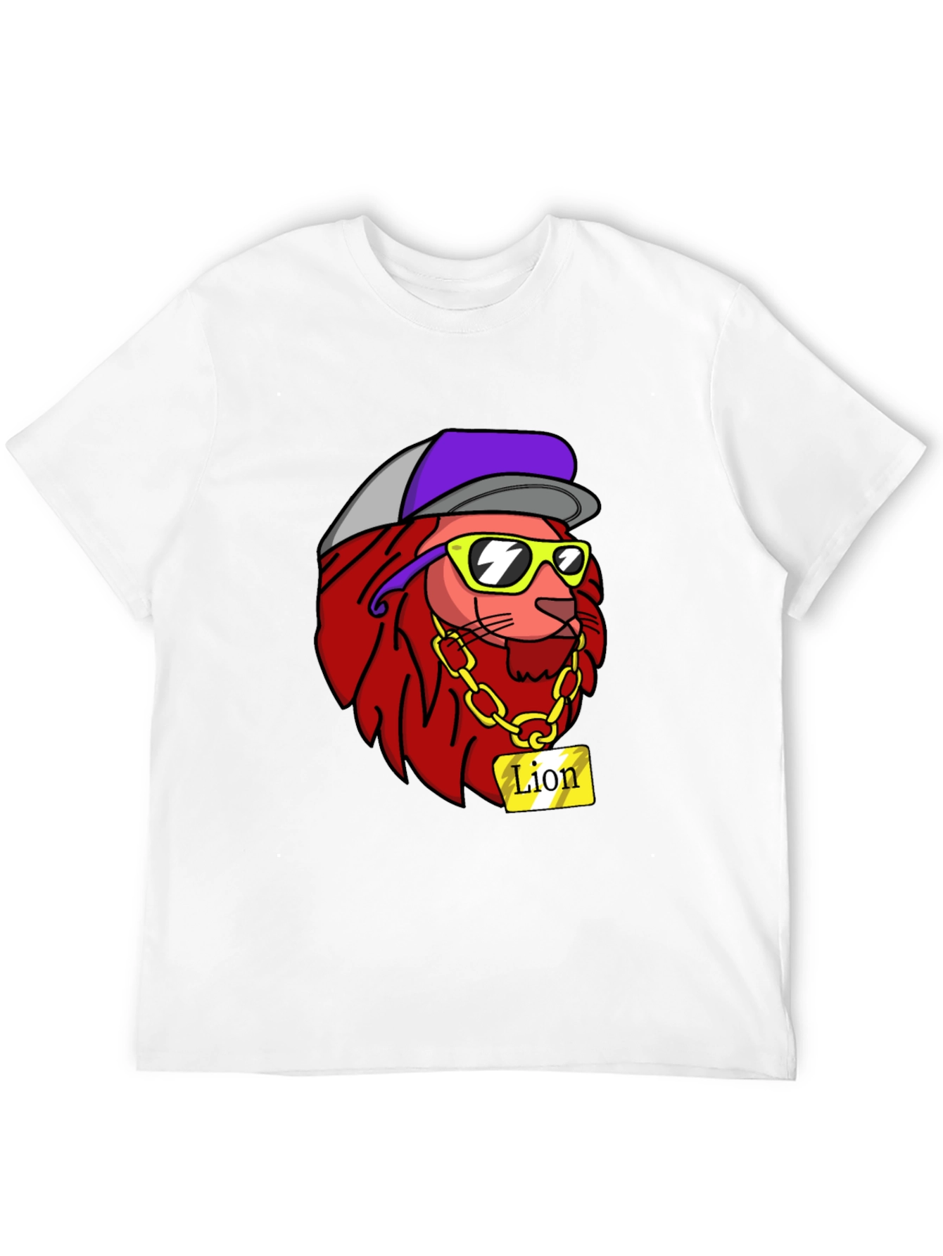 Cool Lion Graphic Tee - Streetwear Style