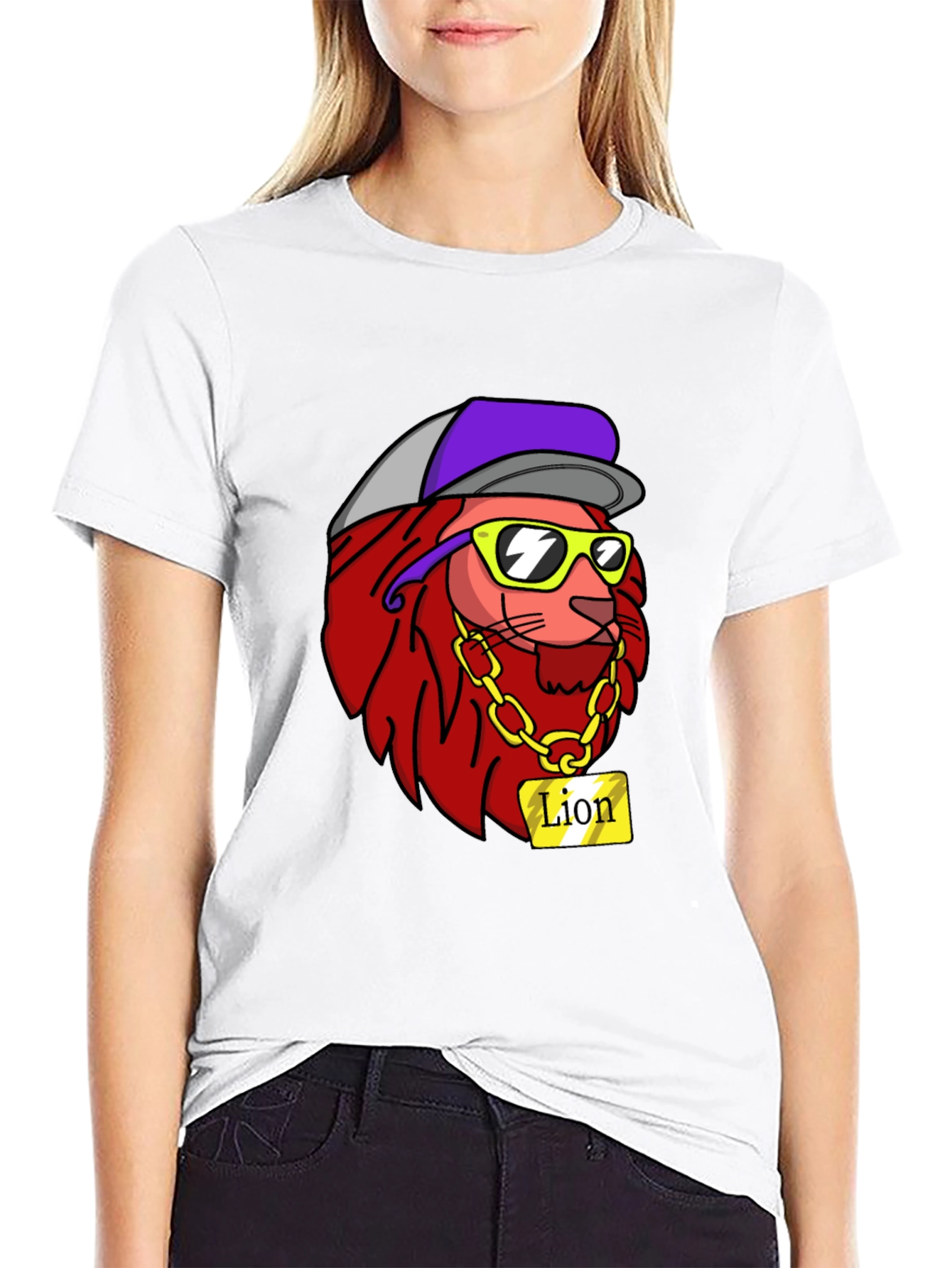 Cool Lion Graphic Tee - Streetwear Style