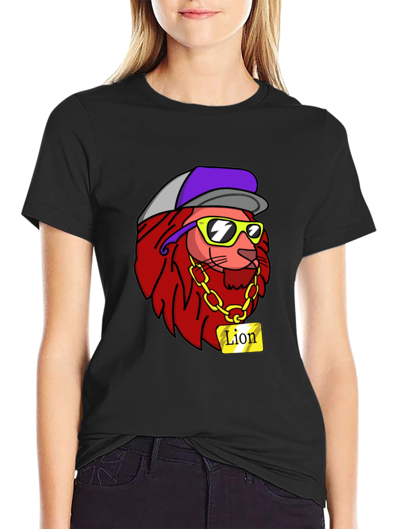 Cool Lion Graphic Tee - Streetwear Style