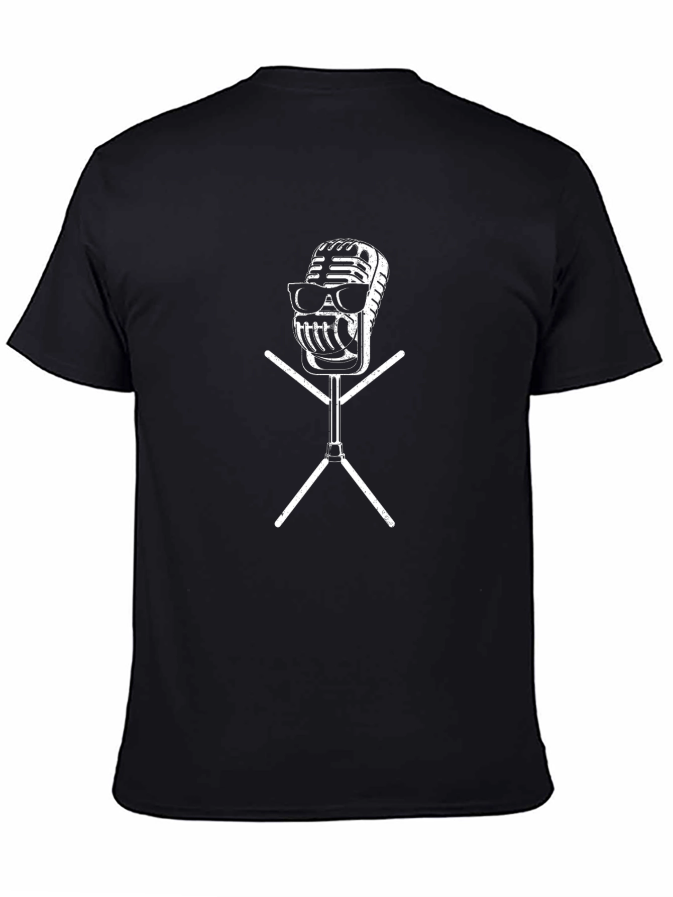 Cool Retro Microphone T-Shirt