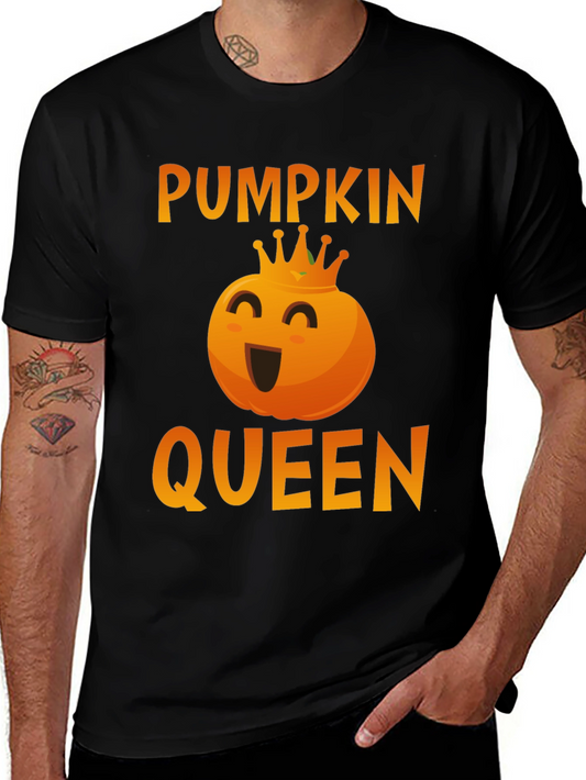 Pumpkin Queen Graphic Tee - Halloween Apparel