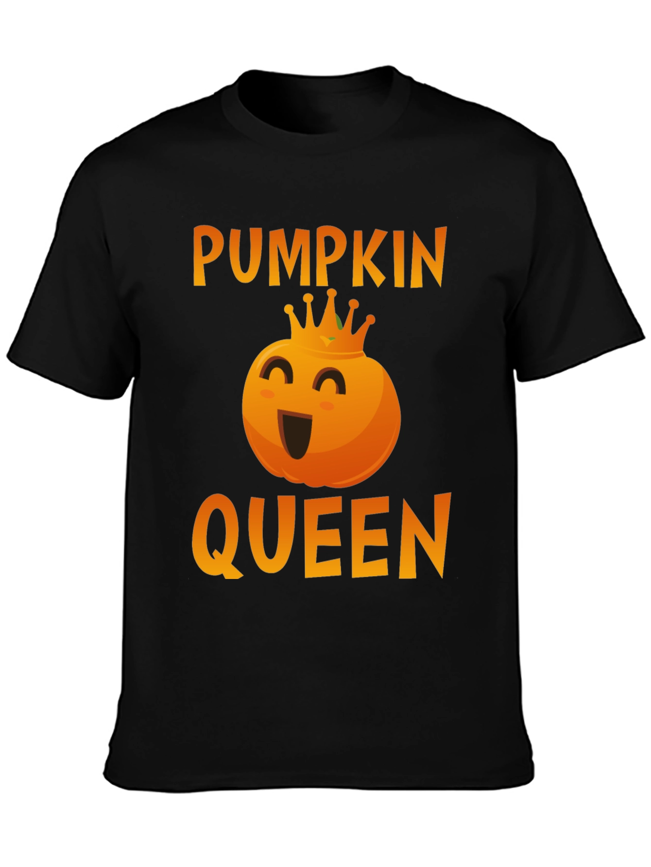 Pumpkin Queen Graphic Tee - Halloween Apparel
