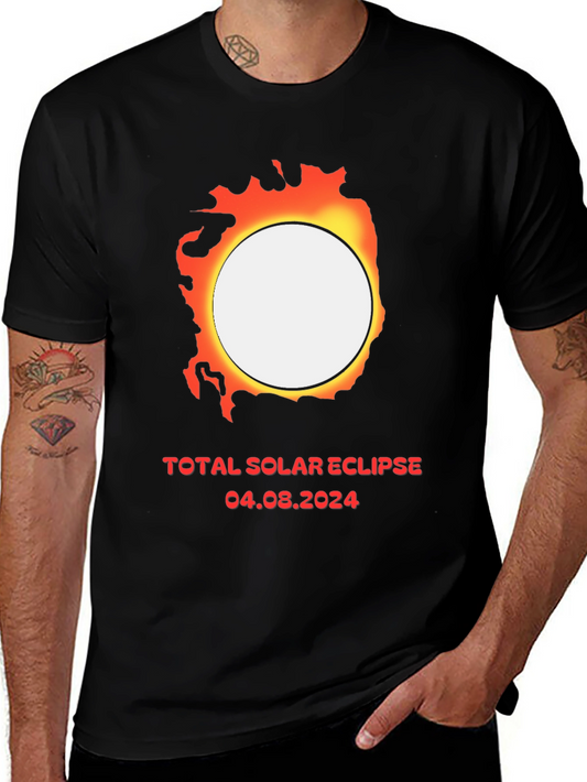 Total Solar Eclipse 2024 Graphic T-Shirt