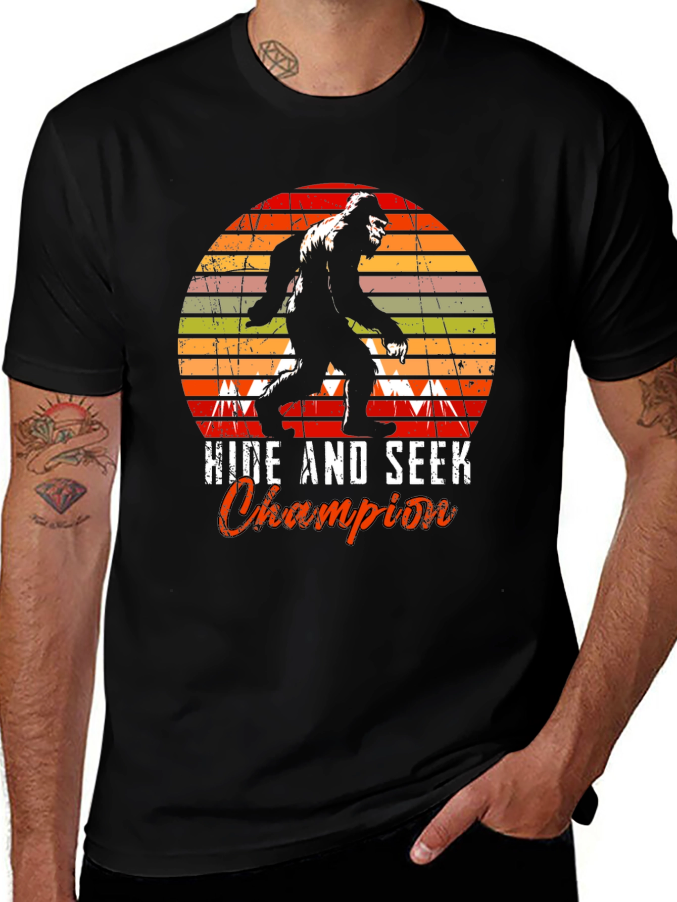 Hide and Seek Champion Bigfoot T-Shirt