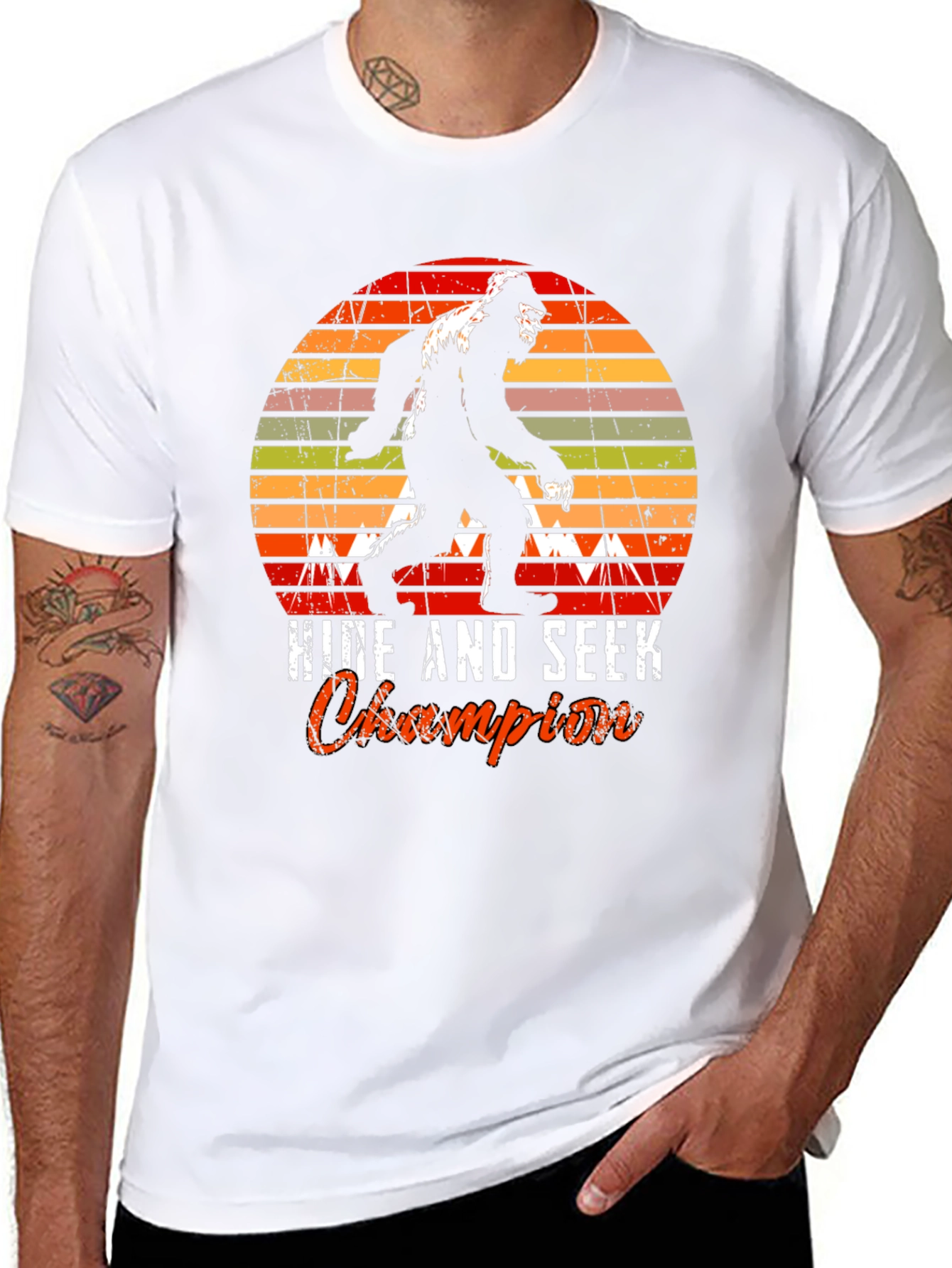 Hide and Seek Champion Bigfoot T-Shirt