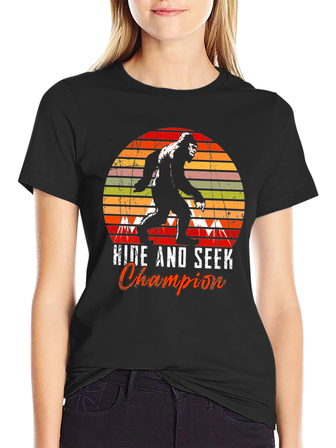 Hide and Seek Champion Bigfoot T-Shirt