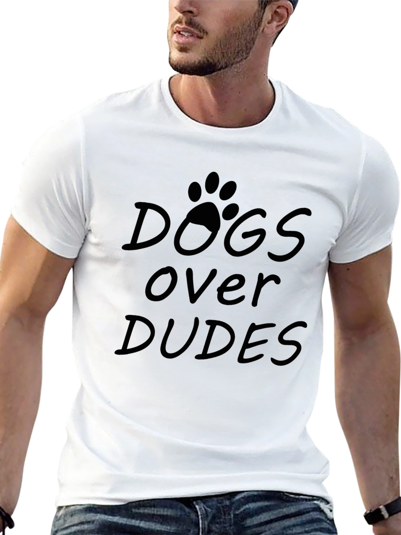 Dogs Over Dudes Graphic Tee