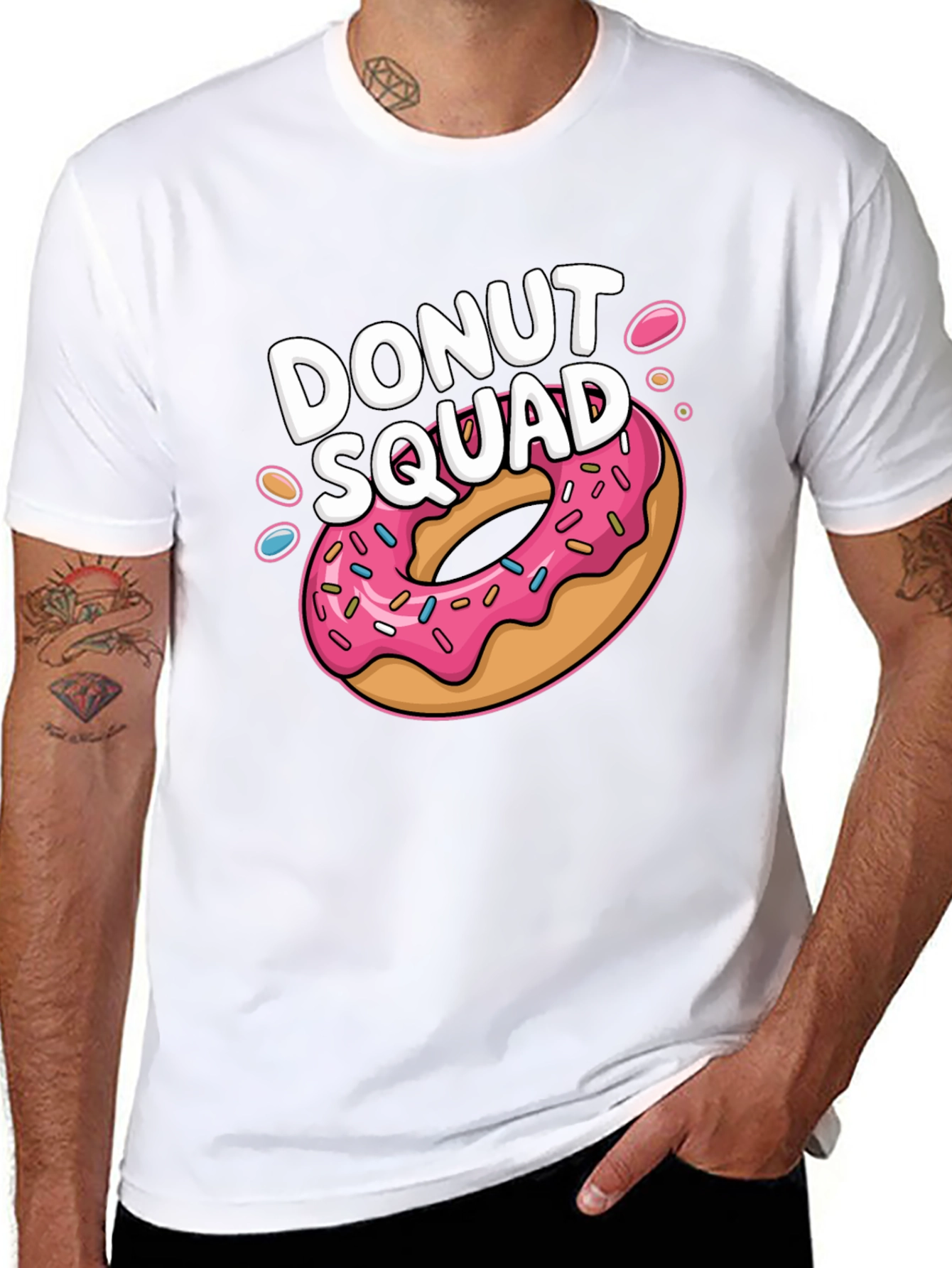 Donut Squad T-Shirt - Funny Graphic Tee