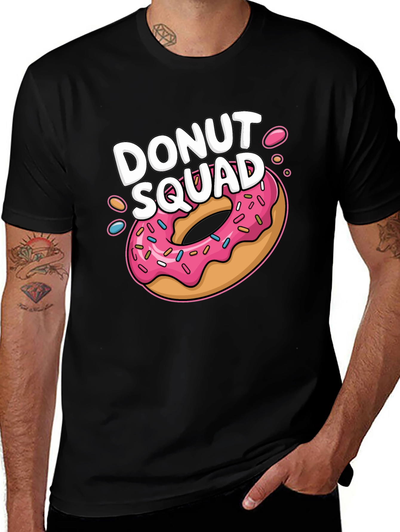 Donut Squad T-Shirt - Funny Graphic Tee