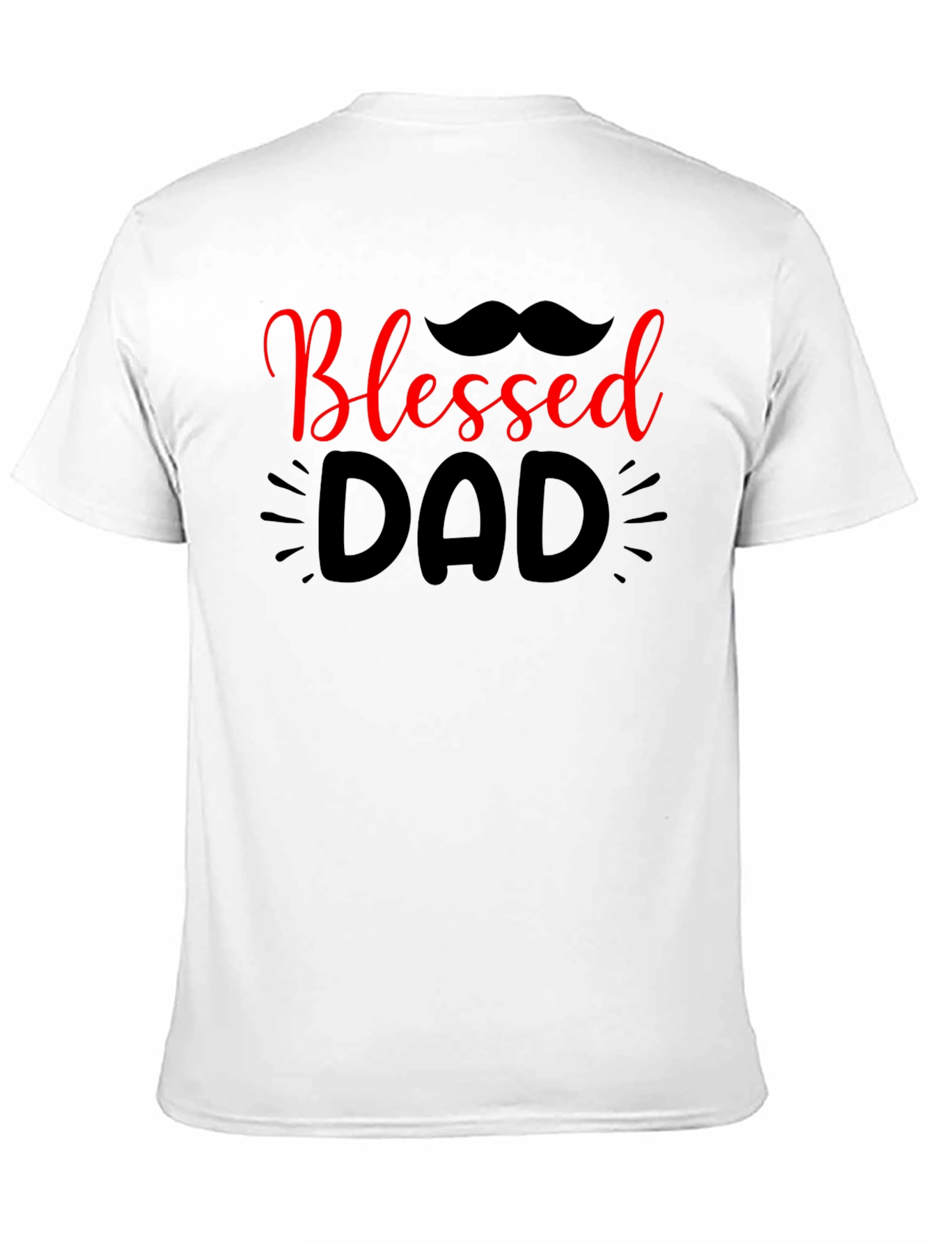 Blessed Dad Black T-Shirt