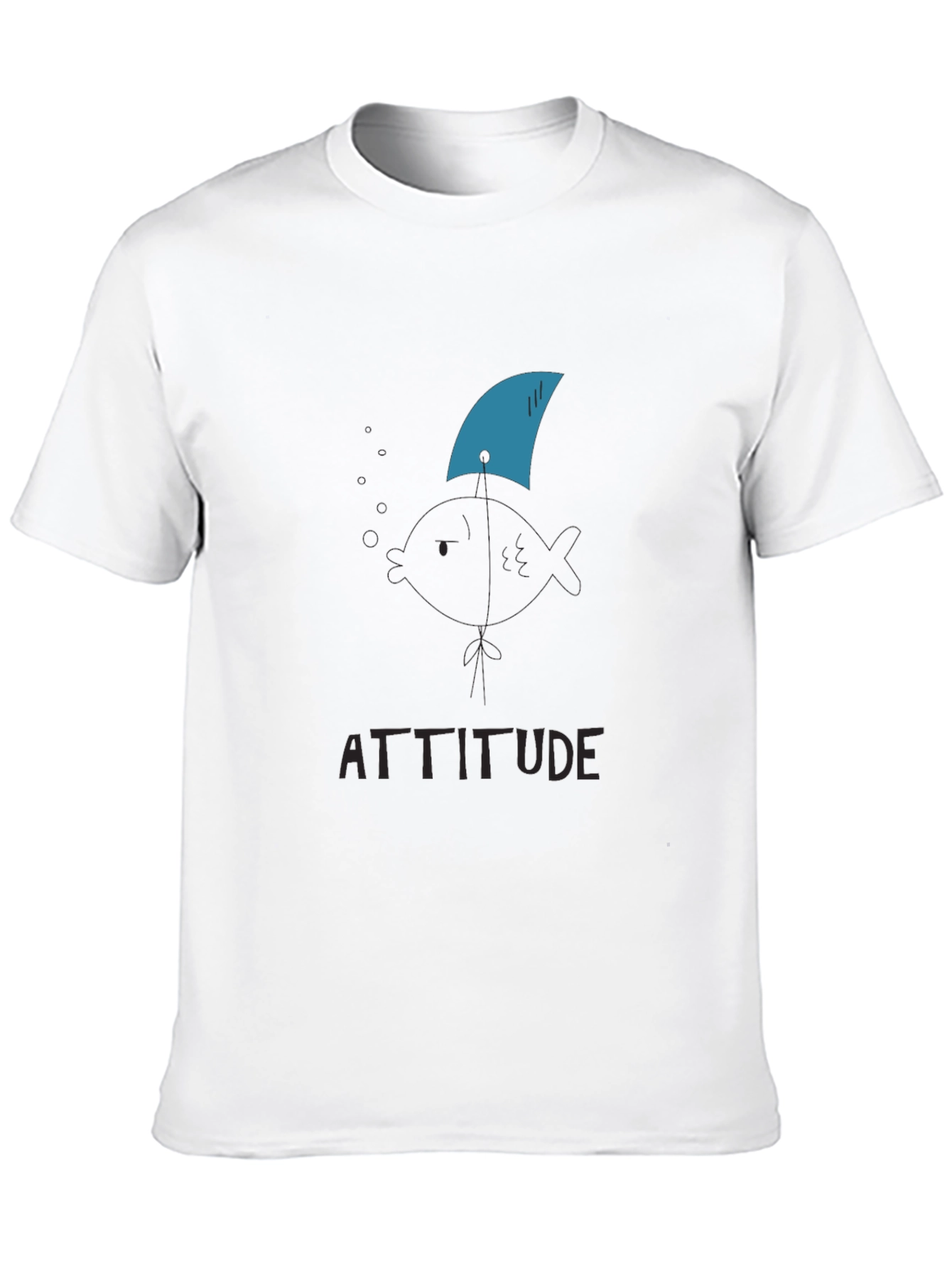Shark Attitude T-Shirt - Black