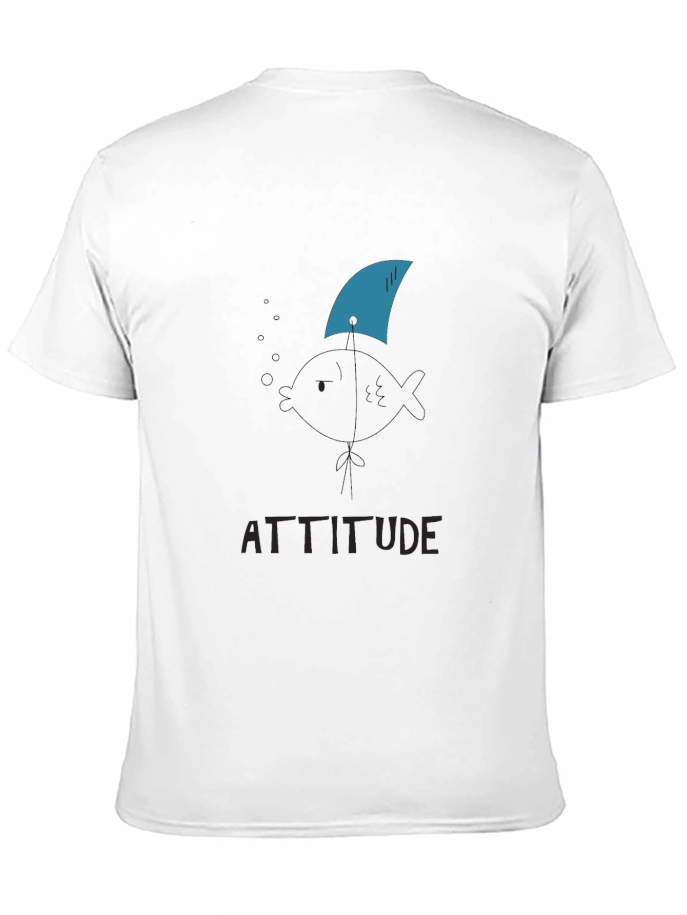 Shark Attitude T-Shirt - Black