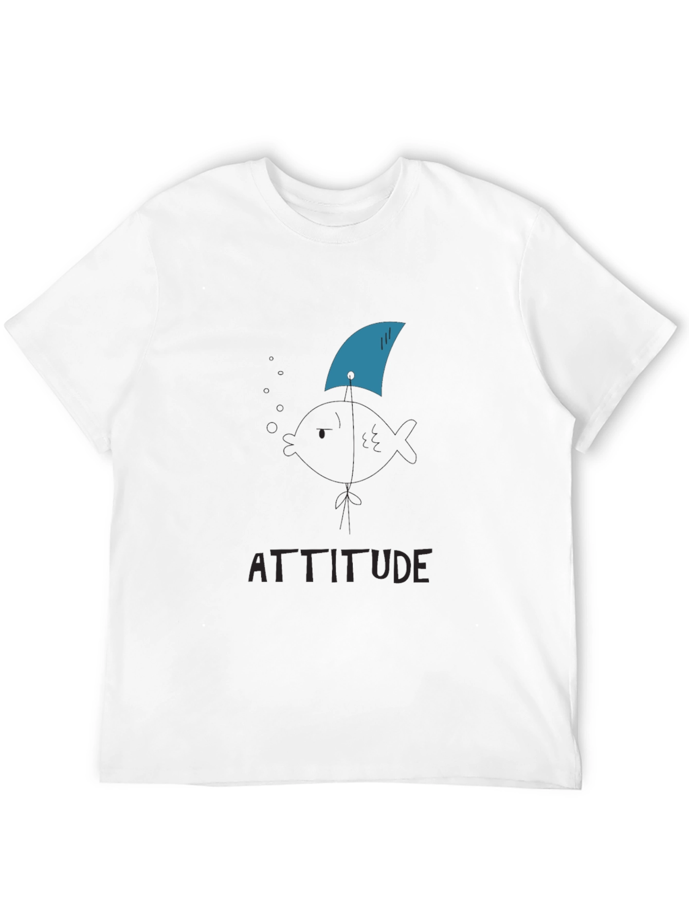 Shark Attitude T-Shirt - Black