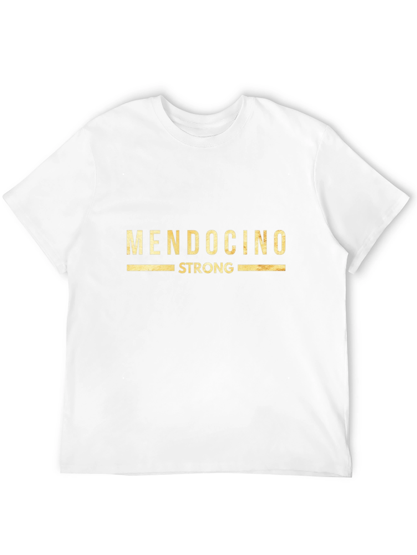 Mendocino Strong Black T-Shirt