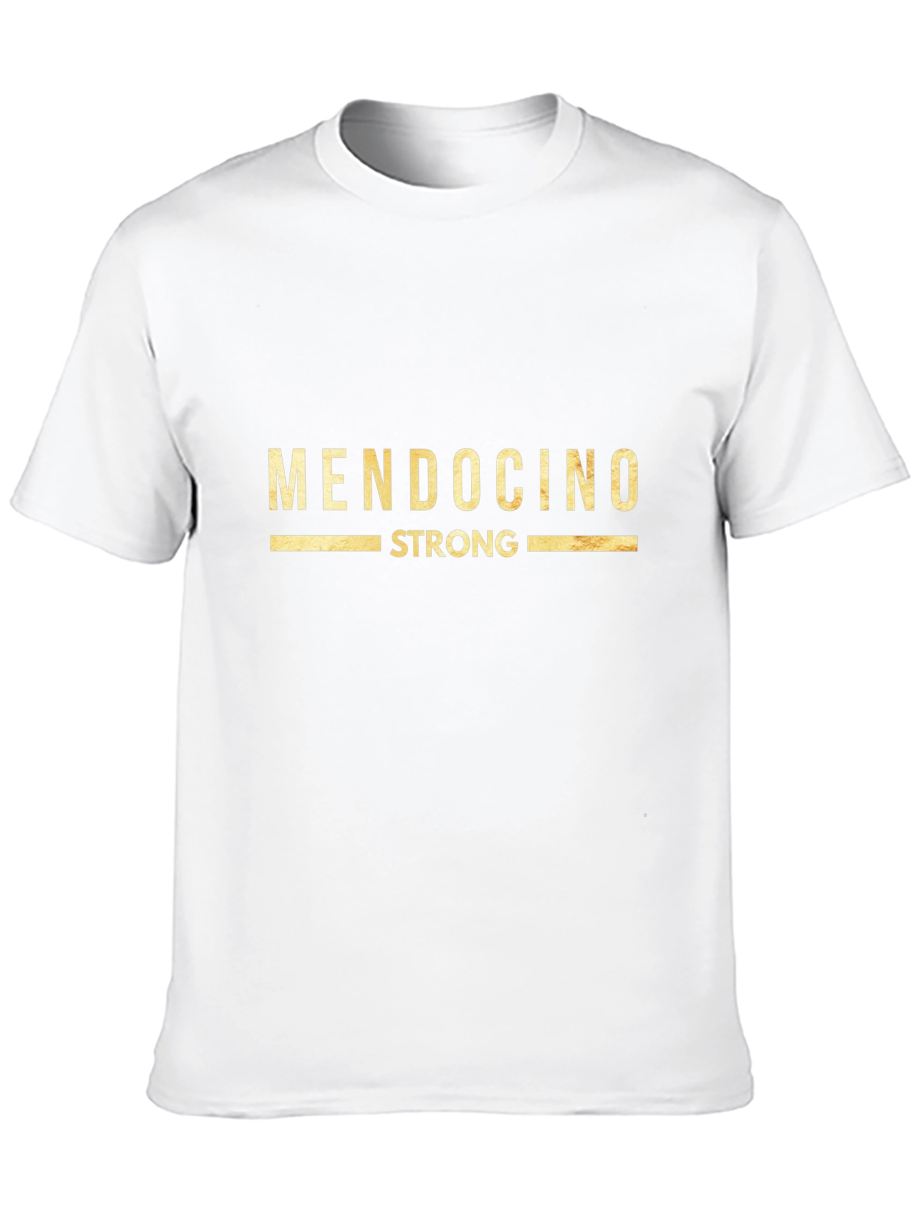 Mendocino Strong Black T-Shirt