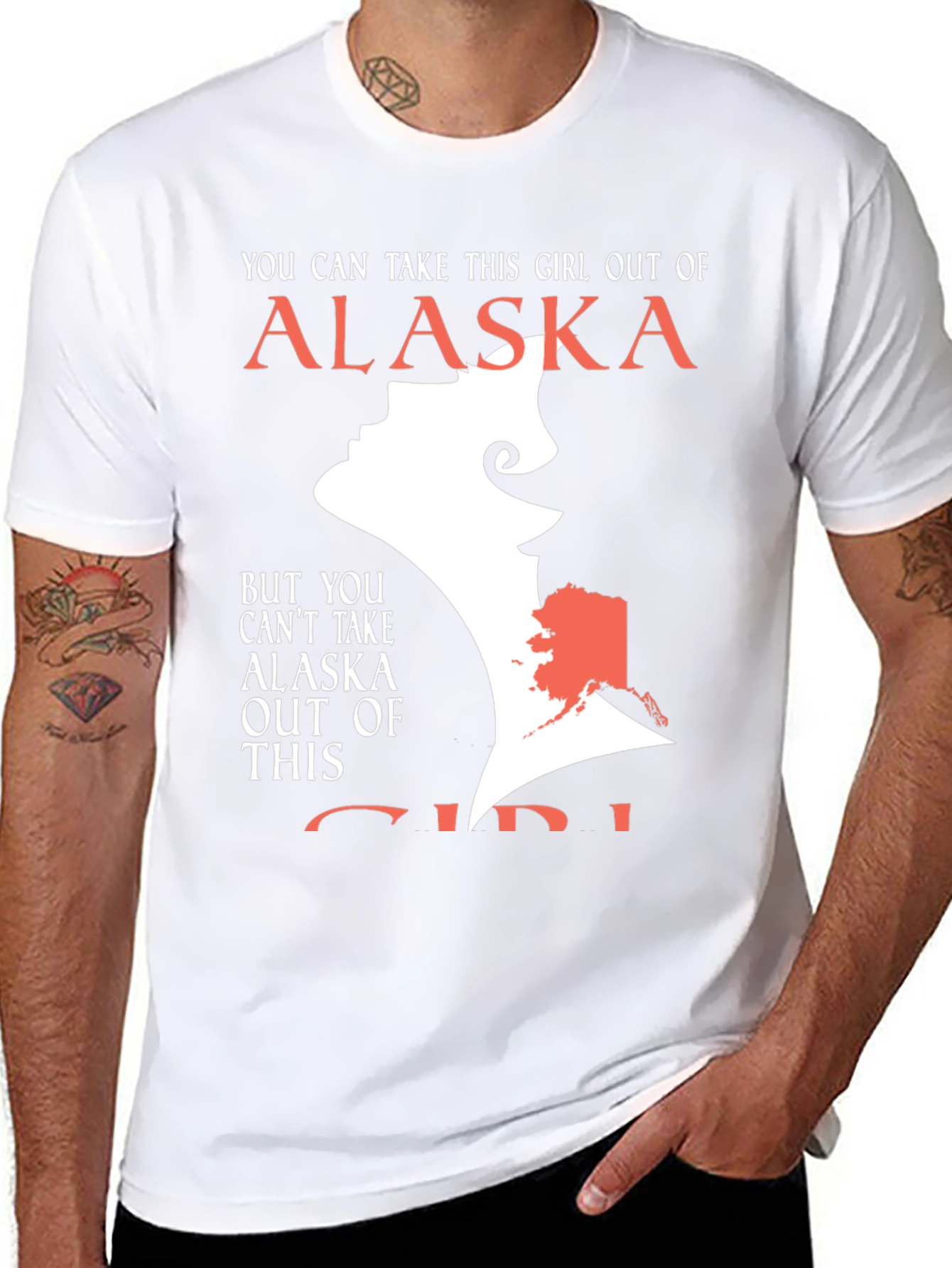 Alaska Girl T-Shirt - State Pride