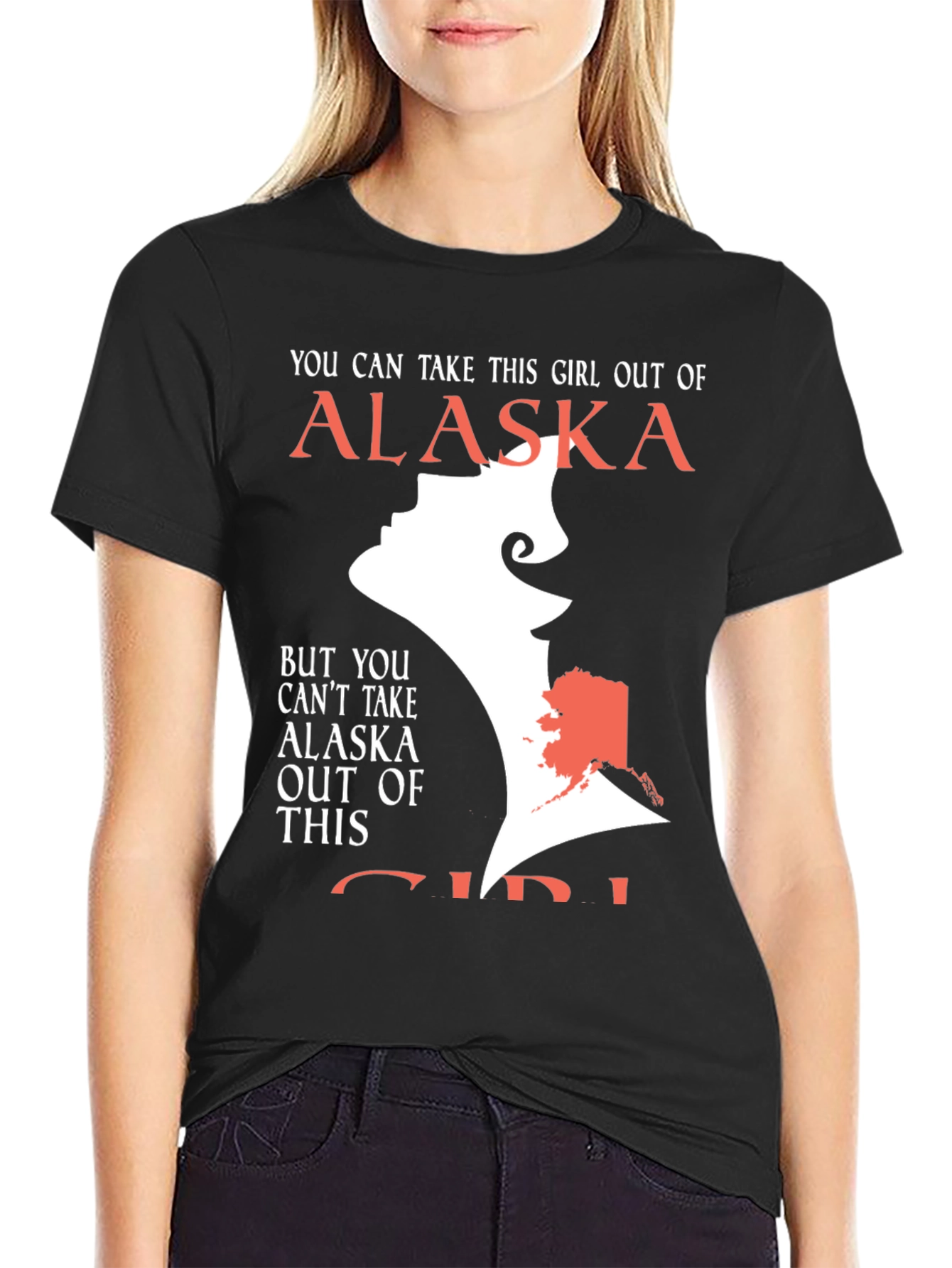 Alaska Girl T-Shirt - State Pride