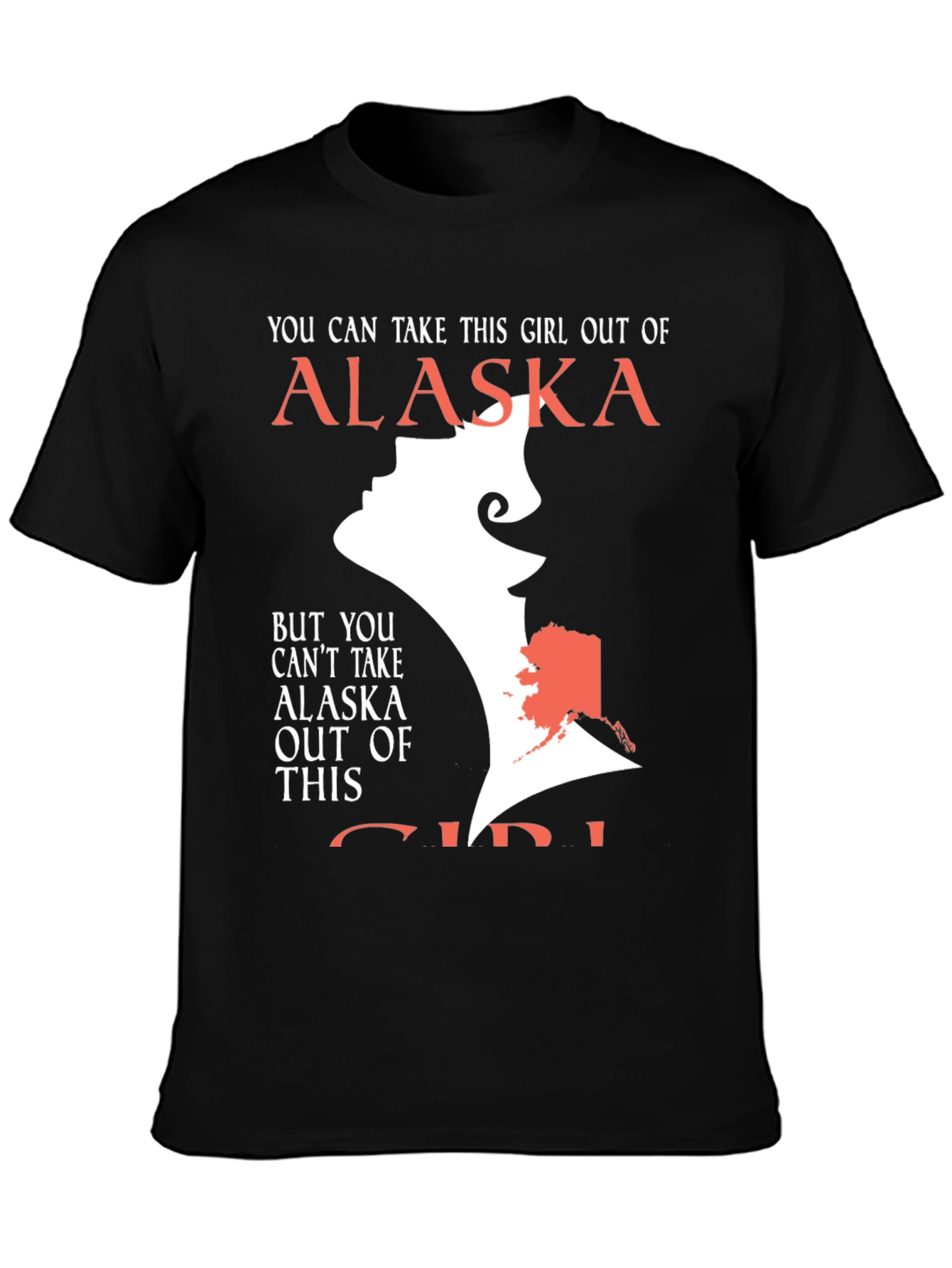 Alaska Girl T-Shirt - State Pride