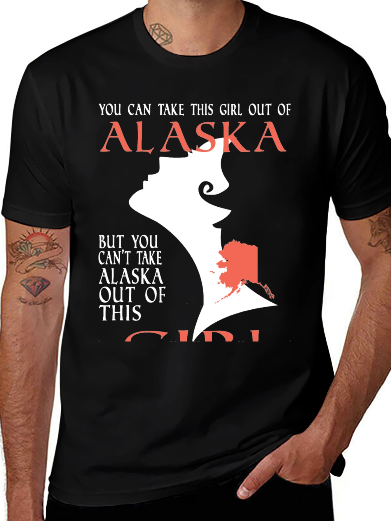 Alaska Girl T-Shirt - State Pride